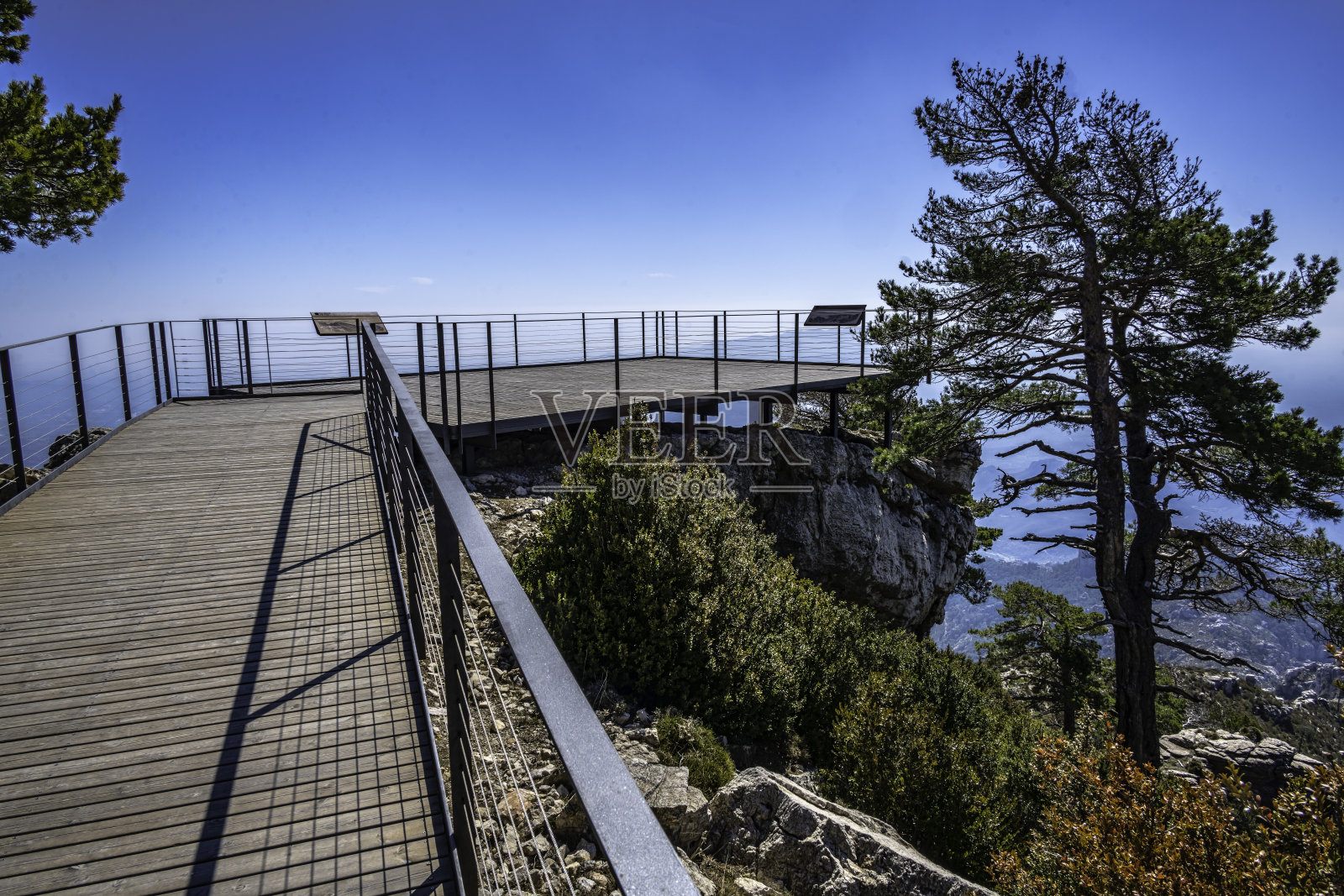 卡罗山的观点，卡罗山的观点，拜克斯埃布罗，塔拉戈纳，加泰罗尼亚，西班牙。照片摄影图片