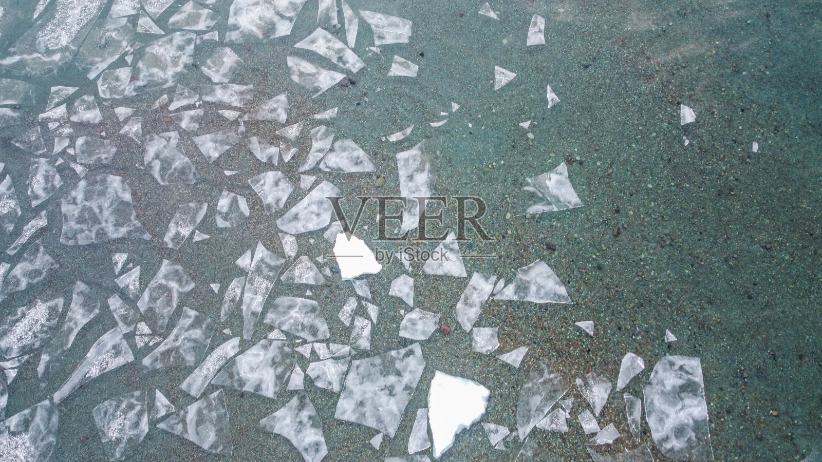 冬天靠近加拿大安大略省Tiny的格鲁吉亚湾照片摄影图片