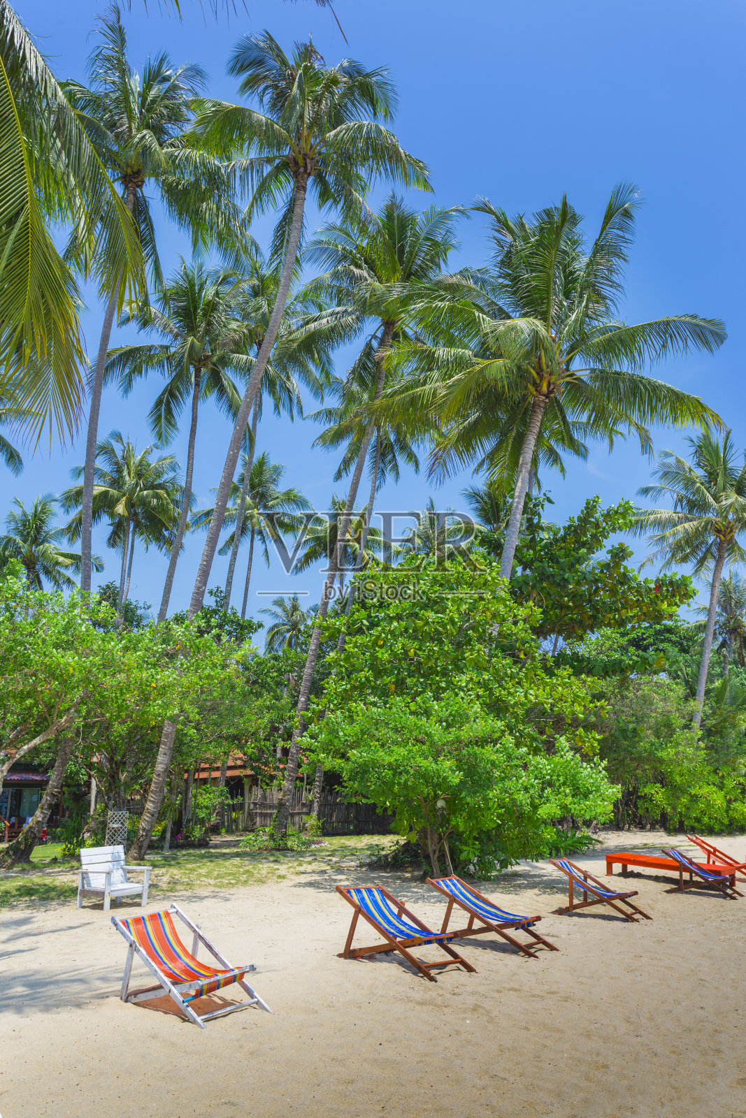 Koh Chang岛美丽的热带海滩照片摄影图片