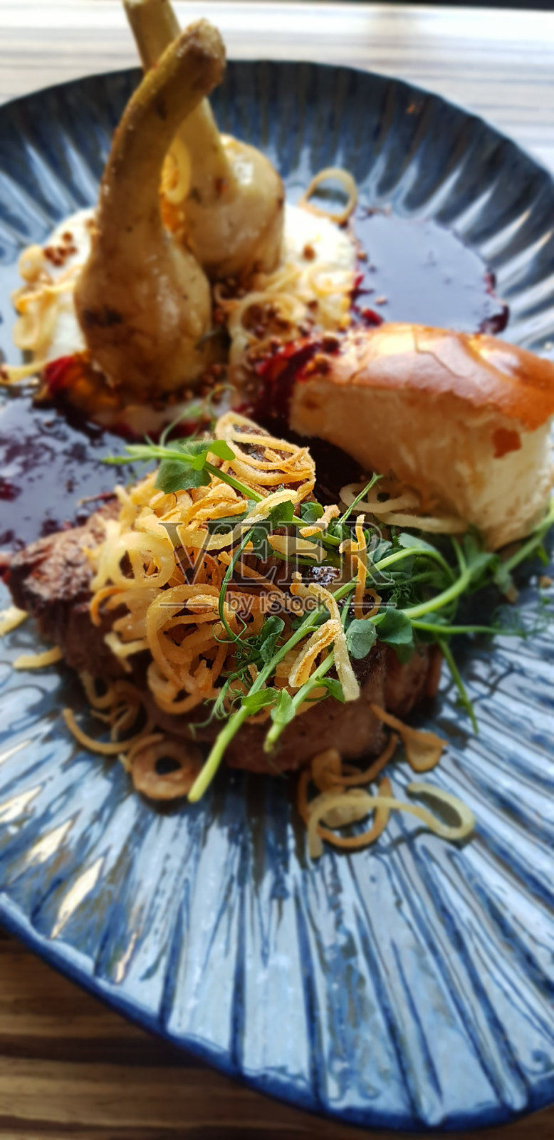 沙朗牛排照片摄影图片