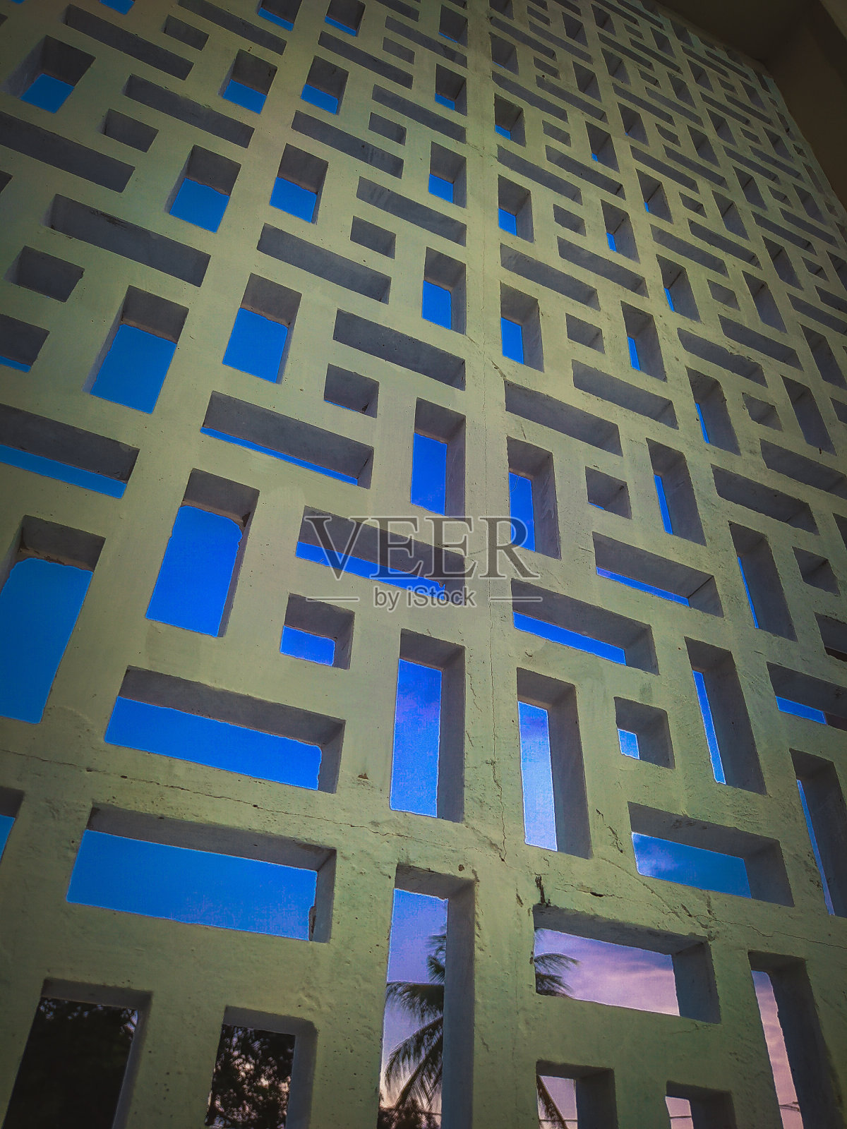 清真寺的墙在晚上照片摄影图片