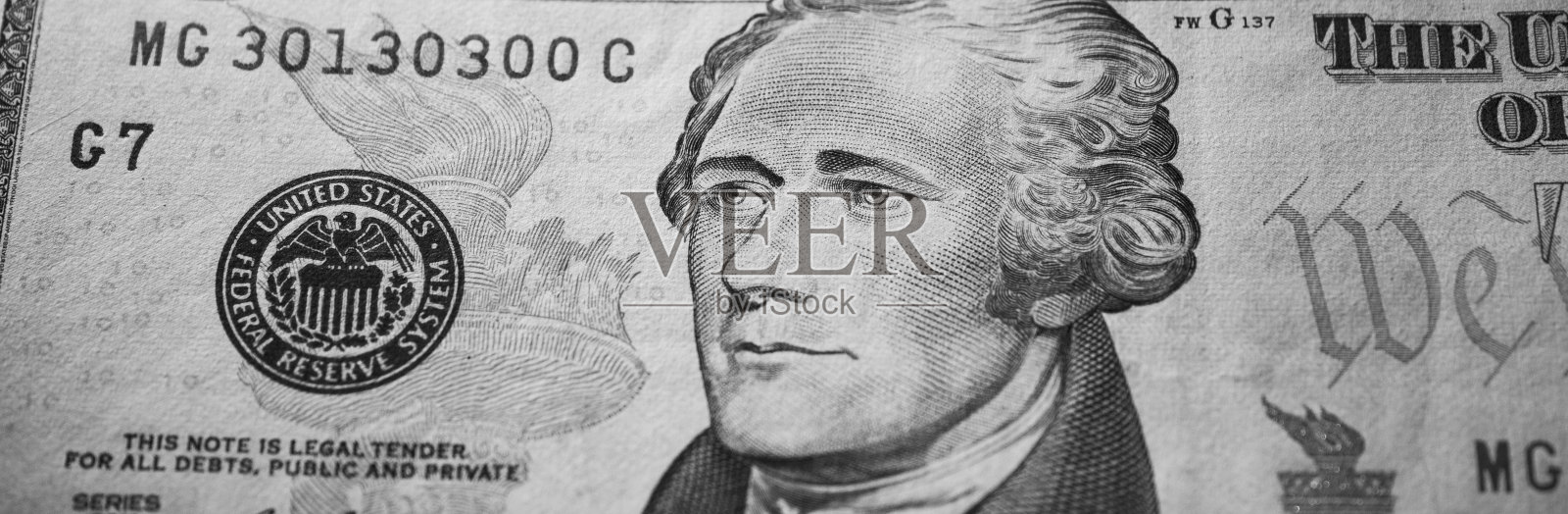 美元货币收盘照片摄影图片