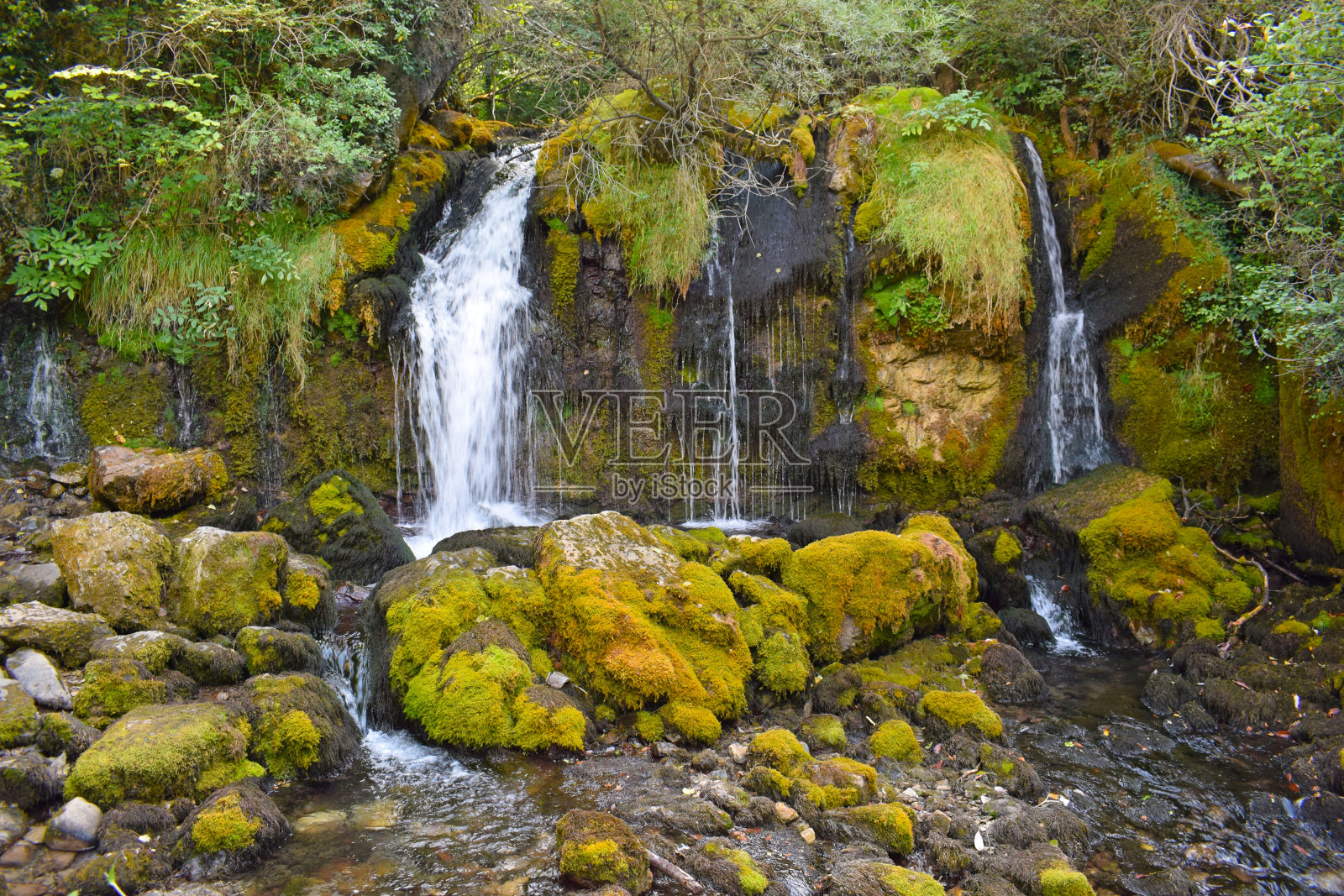 Font l'adou in Bagà Barcelona Spain“n照片摄影图片