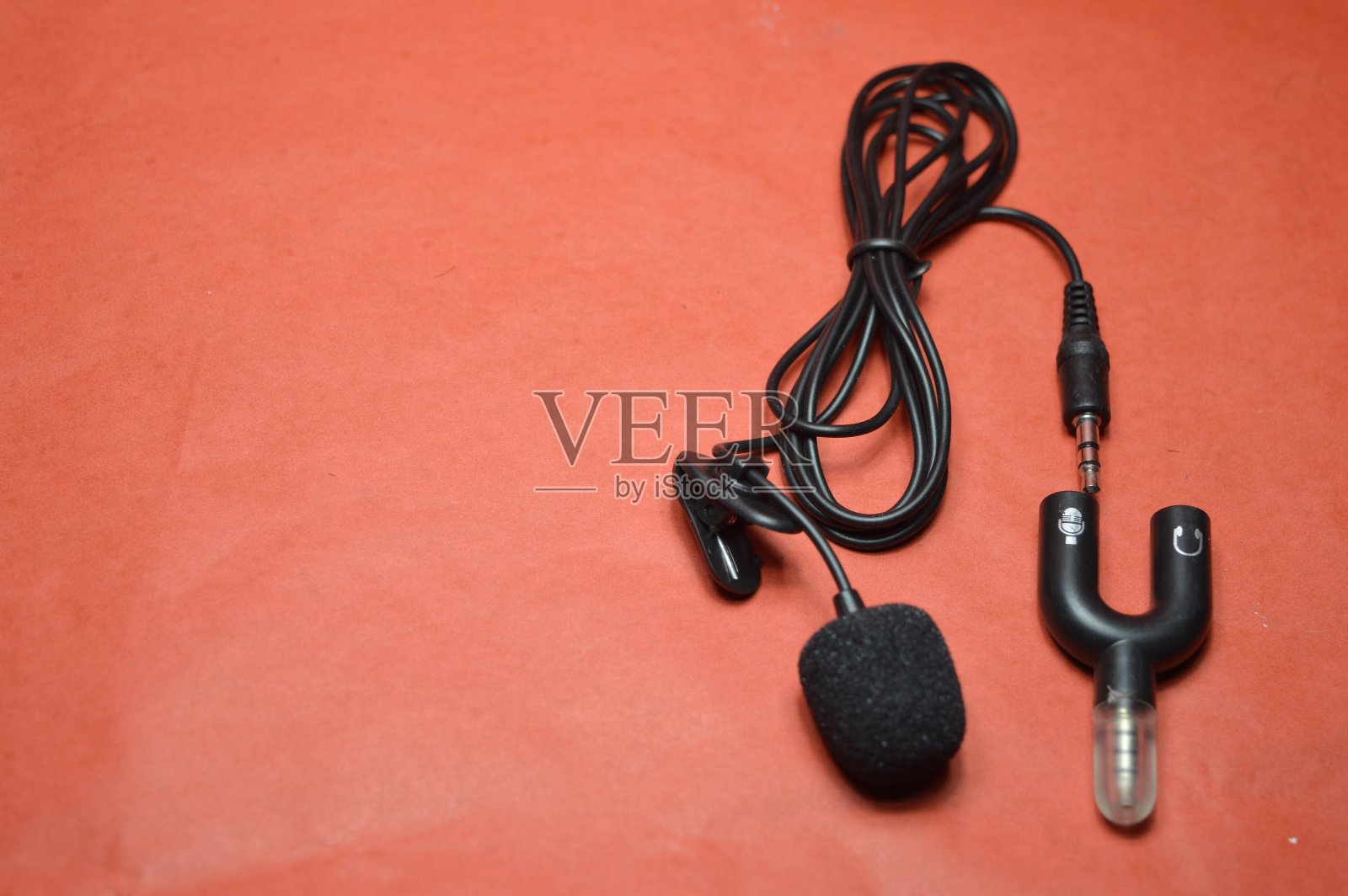 麦克风和分配器杰克音频照片摄影图片