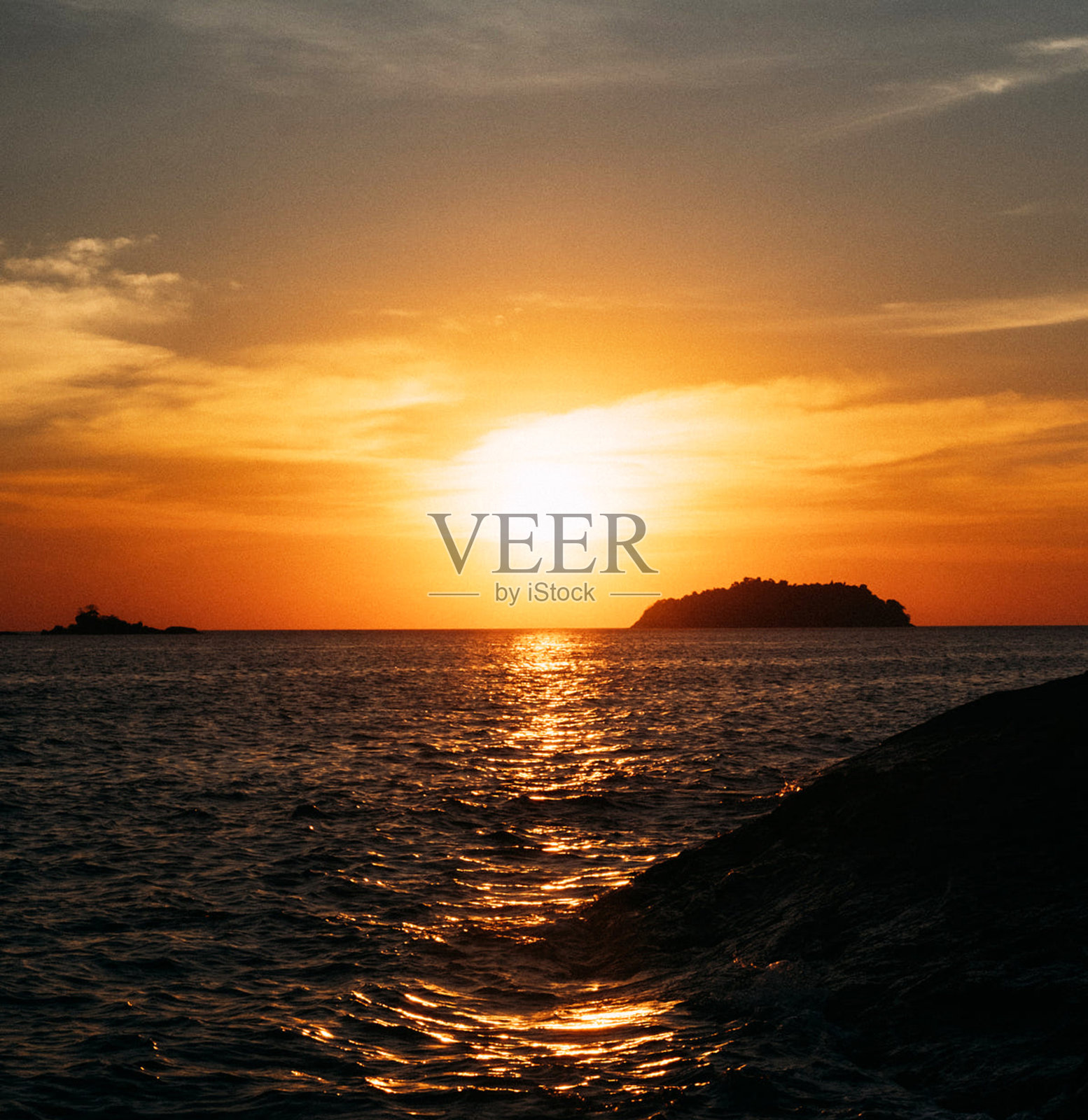 美丽的象岛，泰国照片摄影图片