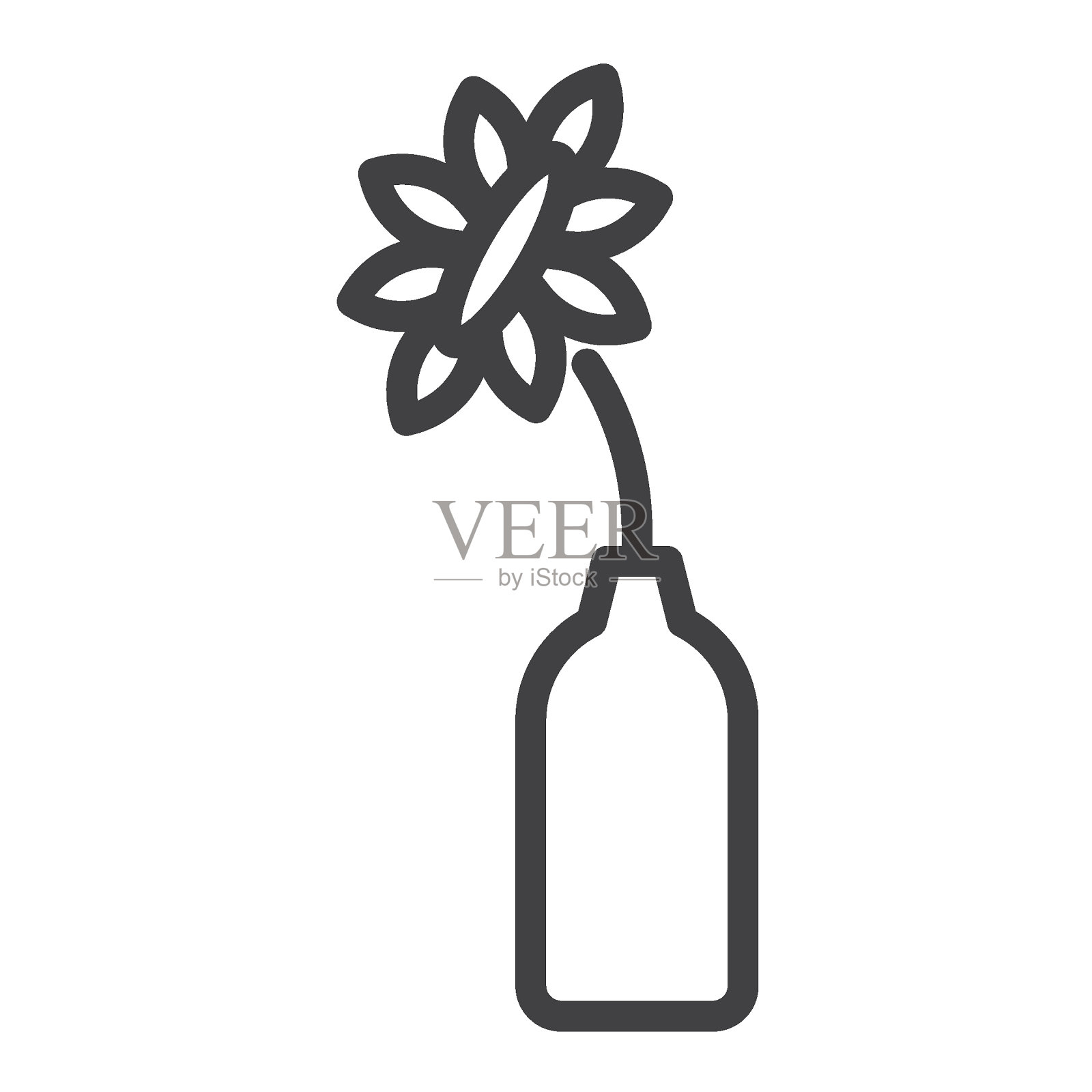 花束线图标插画图片素材