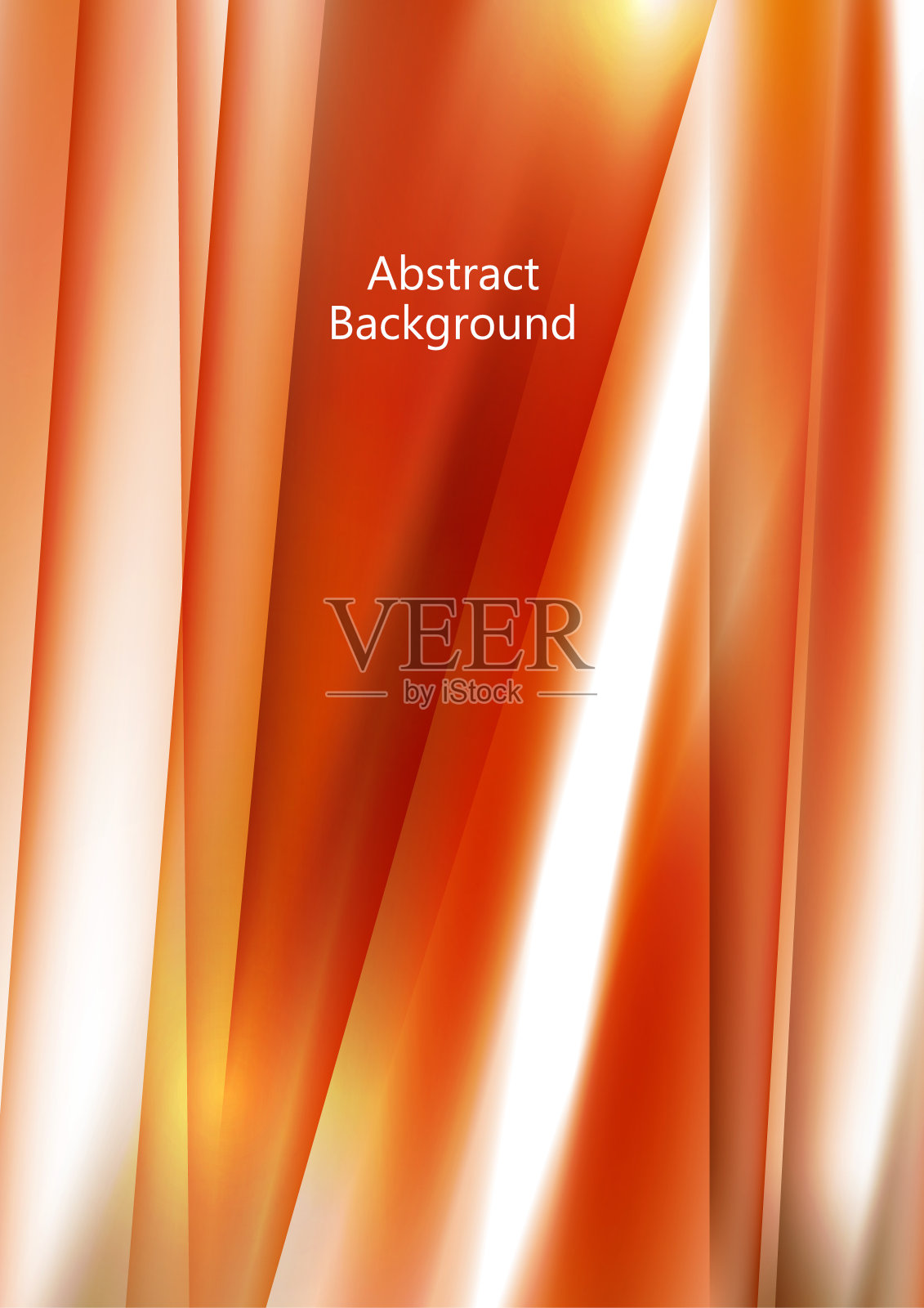 色彩斑斓的混乱的条纹。现代创意模板与重叠条纹的不同宽度。向量插画图片素材