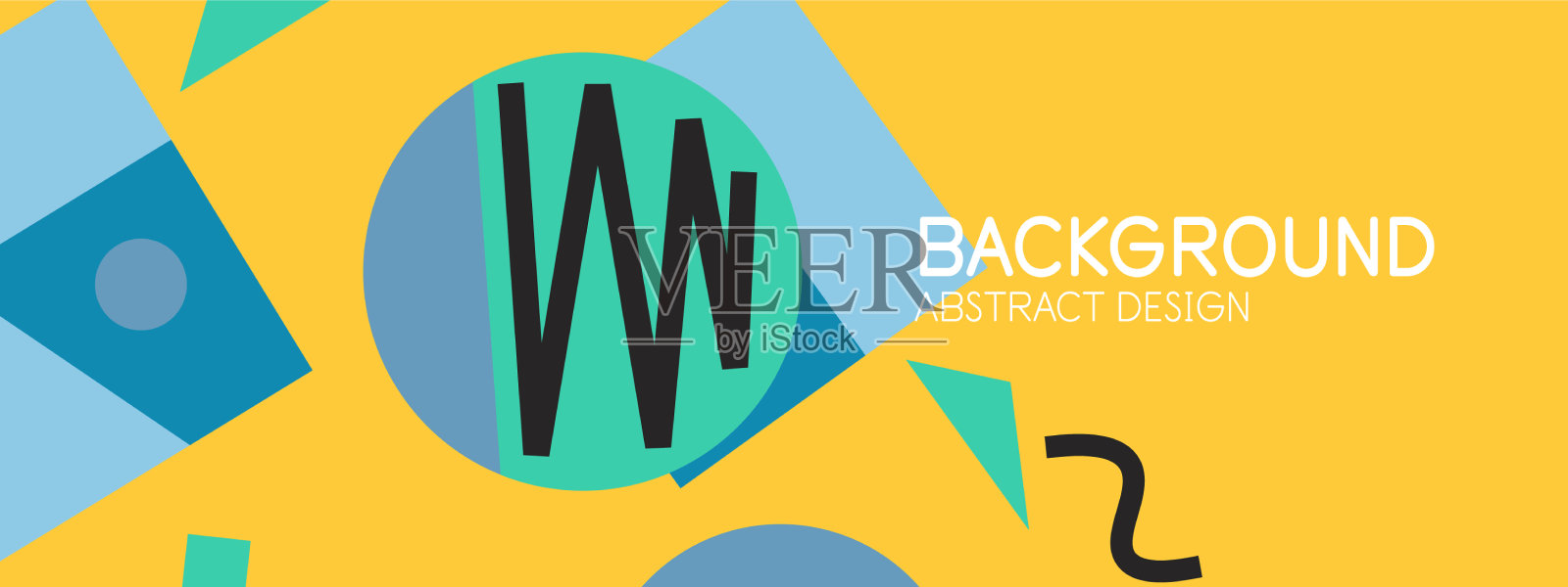 抽象的背景块线三角形插画图片素材