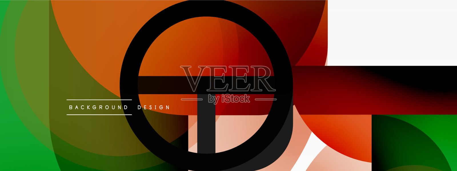 圆三角形可以使线和圆具有几何形状插画图片素材