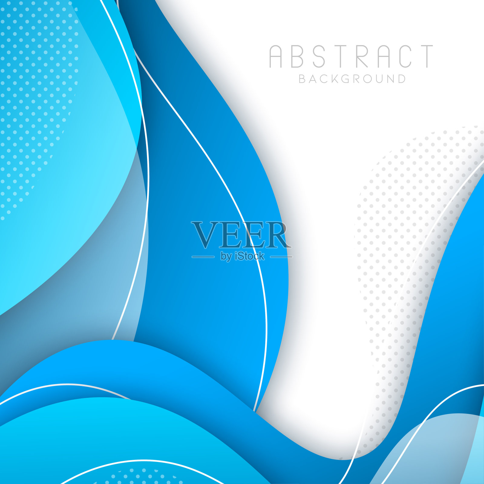 彩色液体和几何背景与流体梯度形状插画图片素材