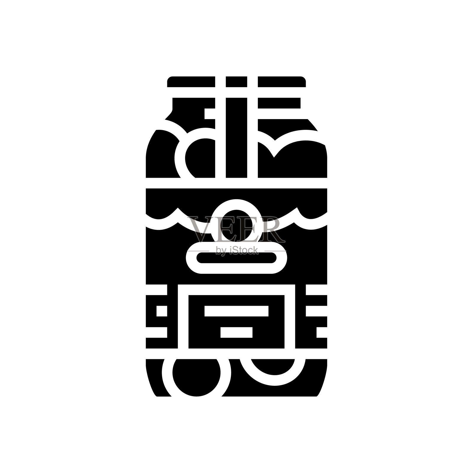 番茄字形图标能矢量插图吗插画图片素材