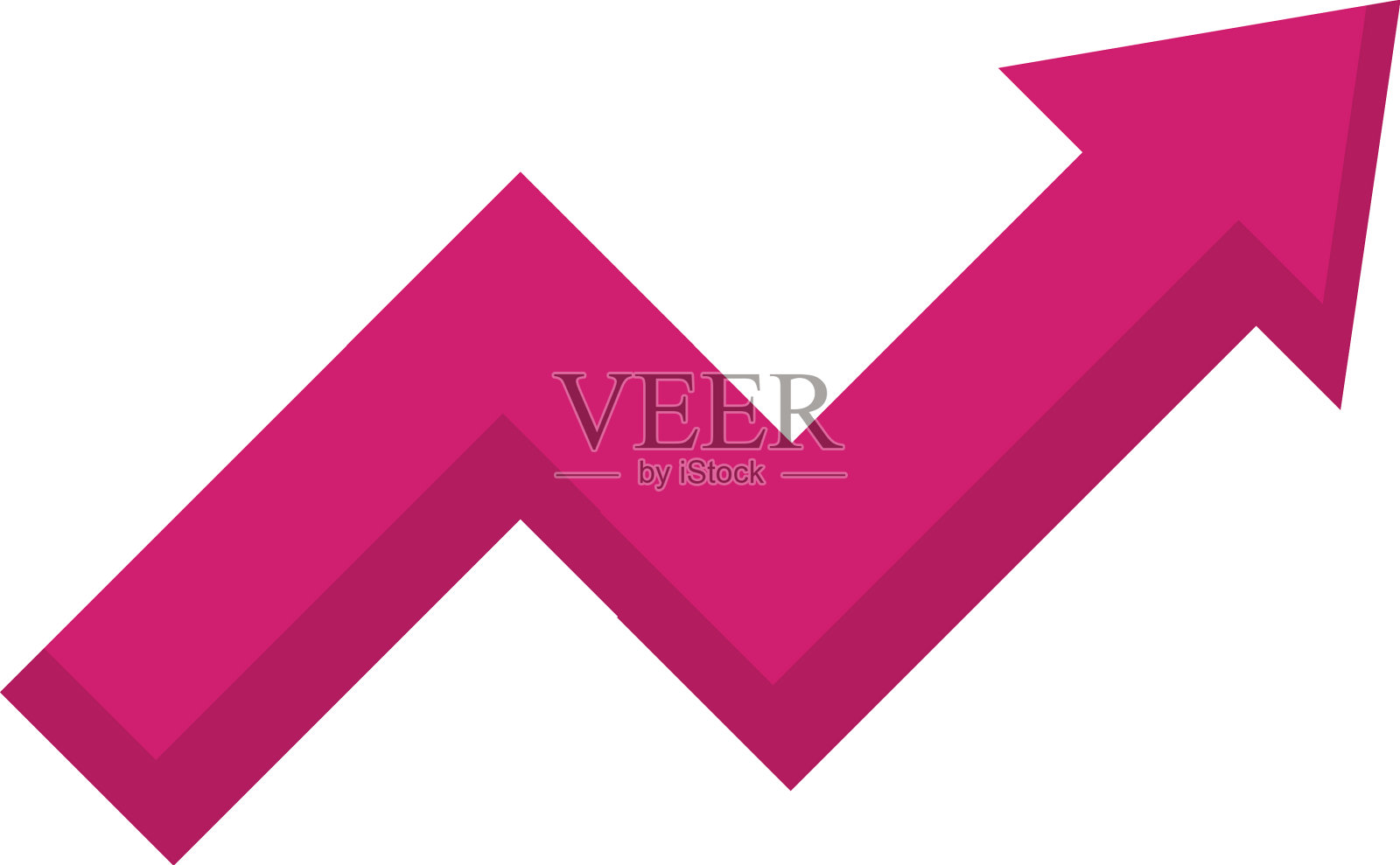 提升箭头图标设计元素图片