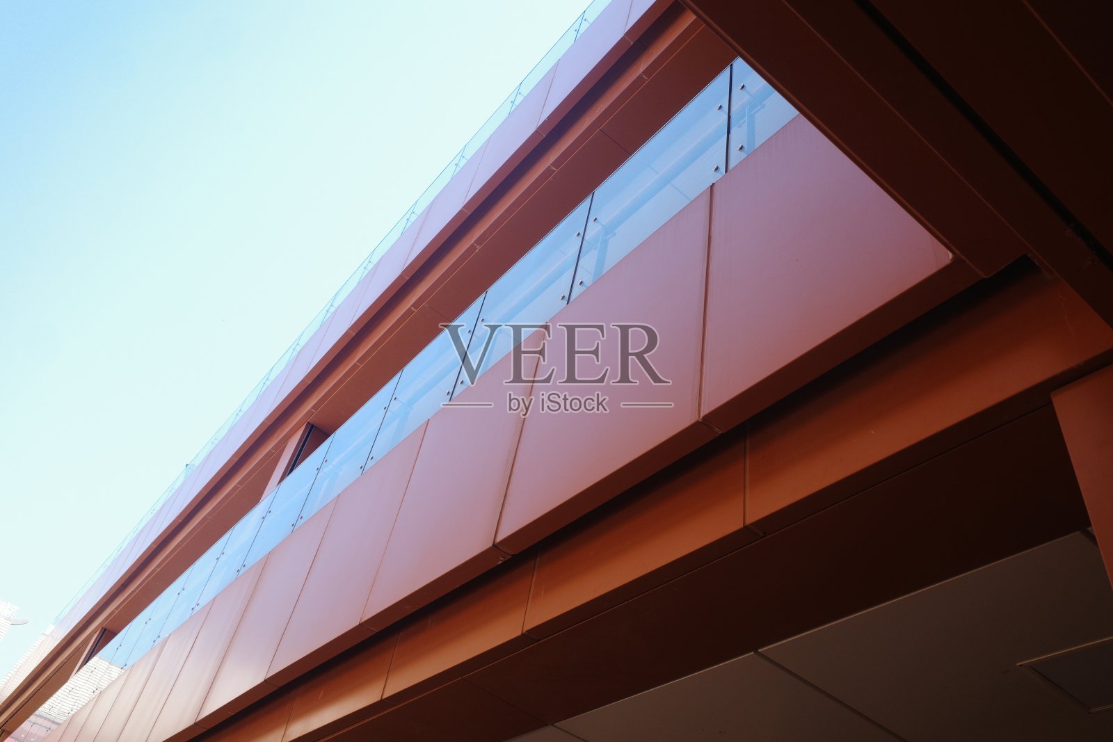 现代建筑的局部特写照片摄影图片