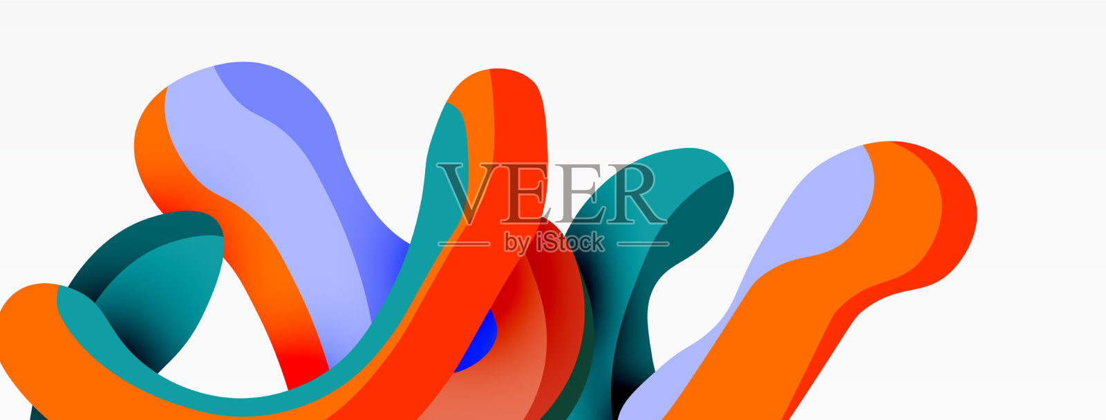 创意几何壁纸飞溅形状插画图片素材