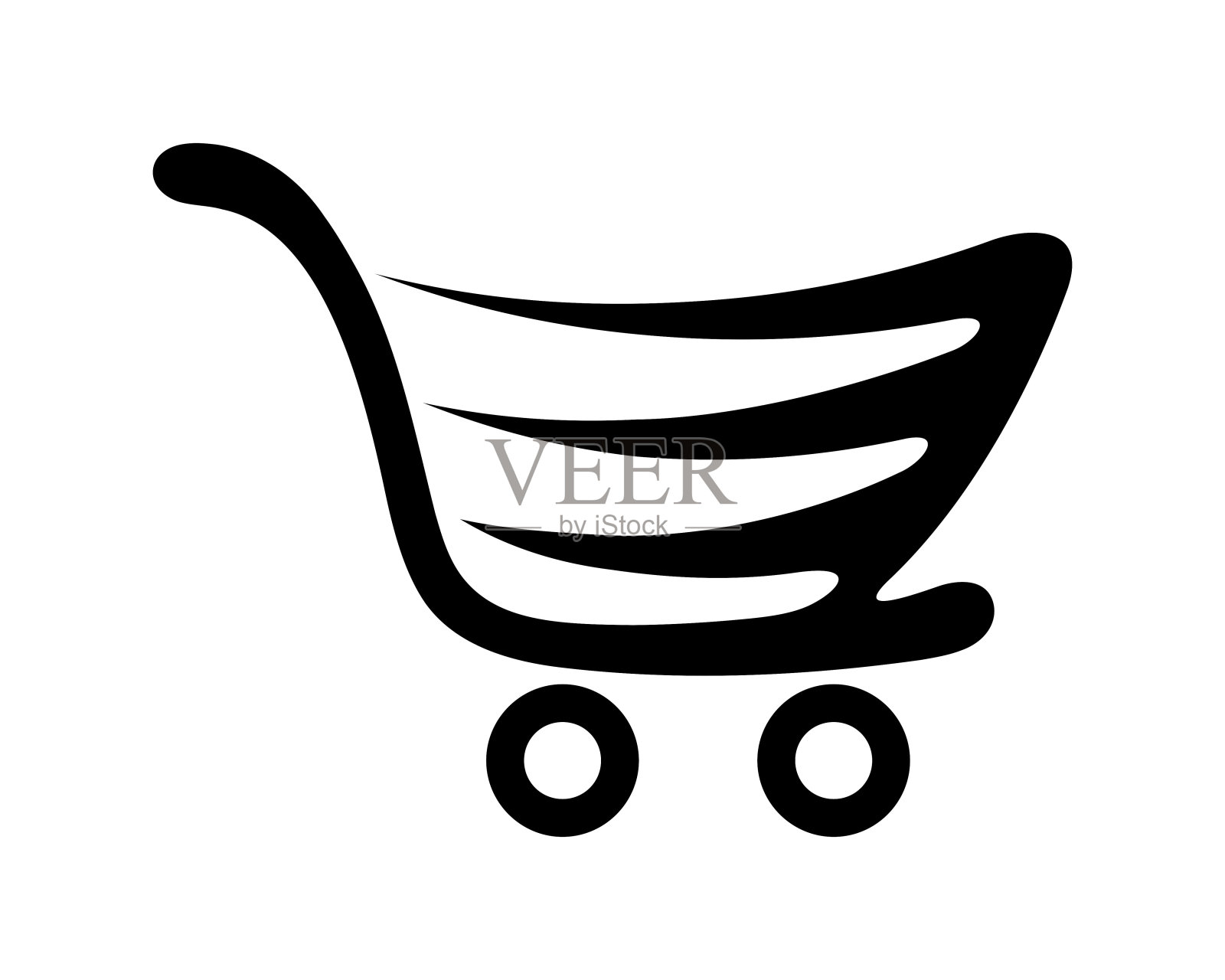 购物车购物图标图标素材