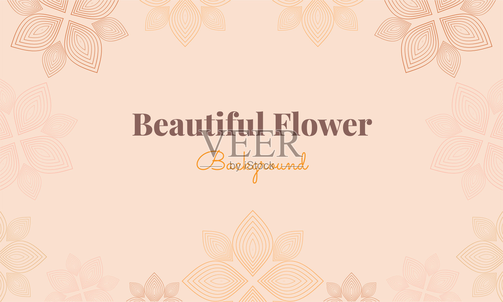 美丽的花瓣背景插画图片素材