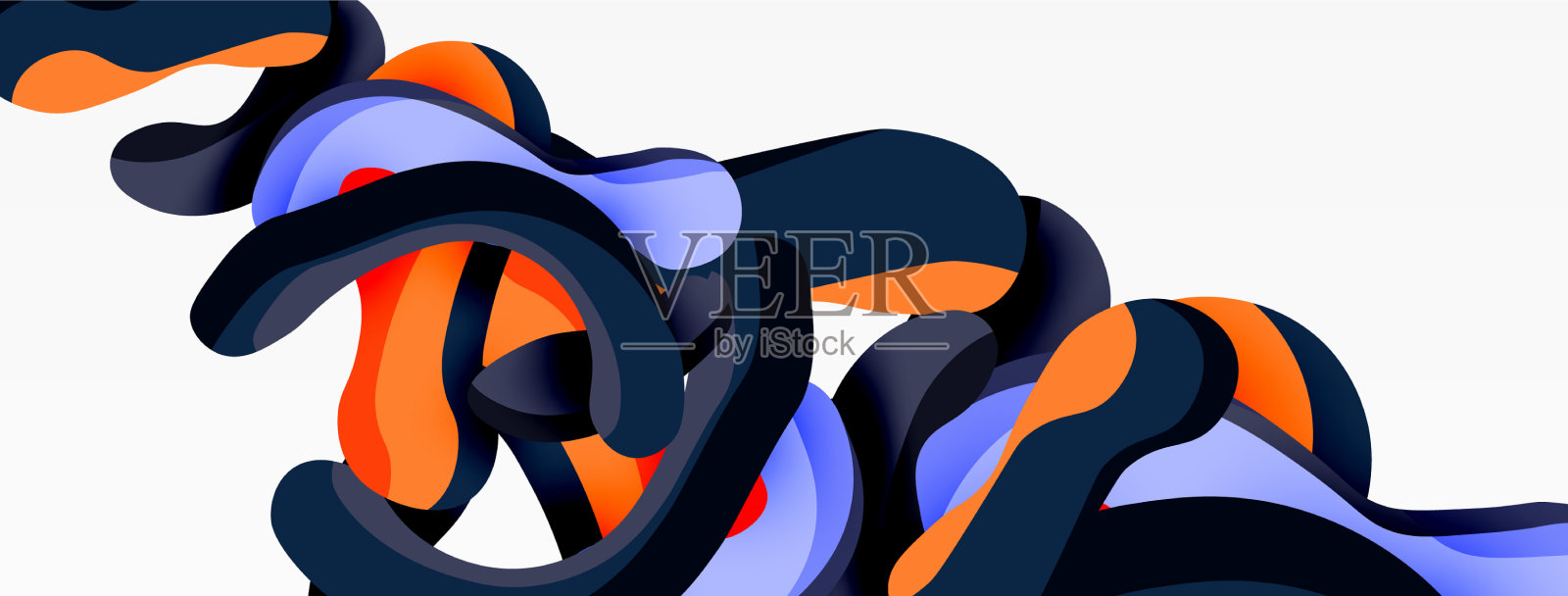 创意几何壁纸飞溅形状插画图片素材