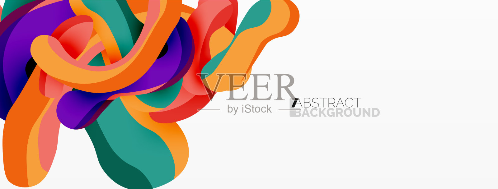 创意几何壁纸飞溅形状插画图片素材