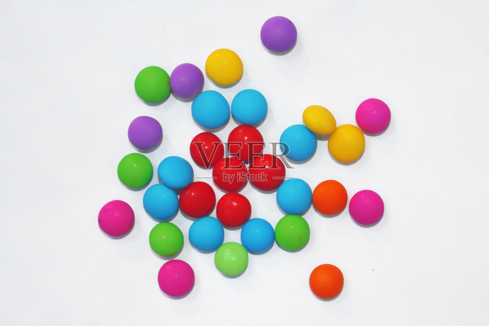 五彩缤纷的巧克力糖照片摄影图片