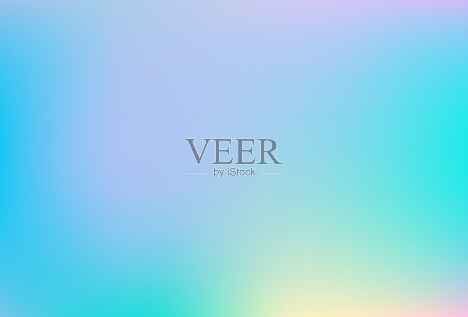 彩虹独角兽的背景。矢量插图。插画图片素材