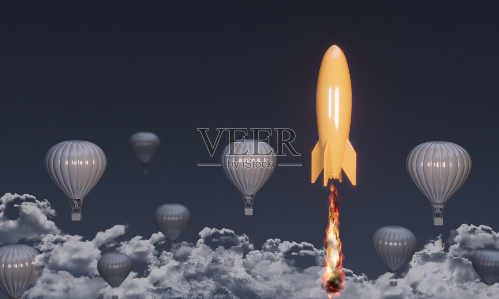 创新——从人群中脱颖而出照片摄影图片