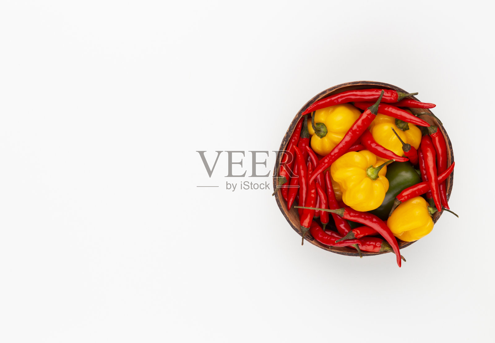 红辣椒辣椒图案纹理背景。照片摄影图片