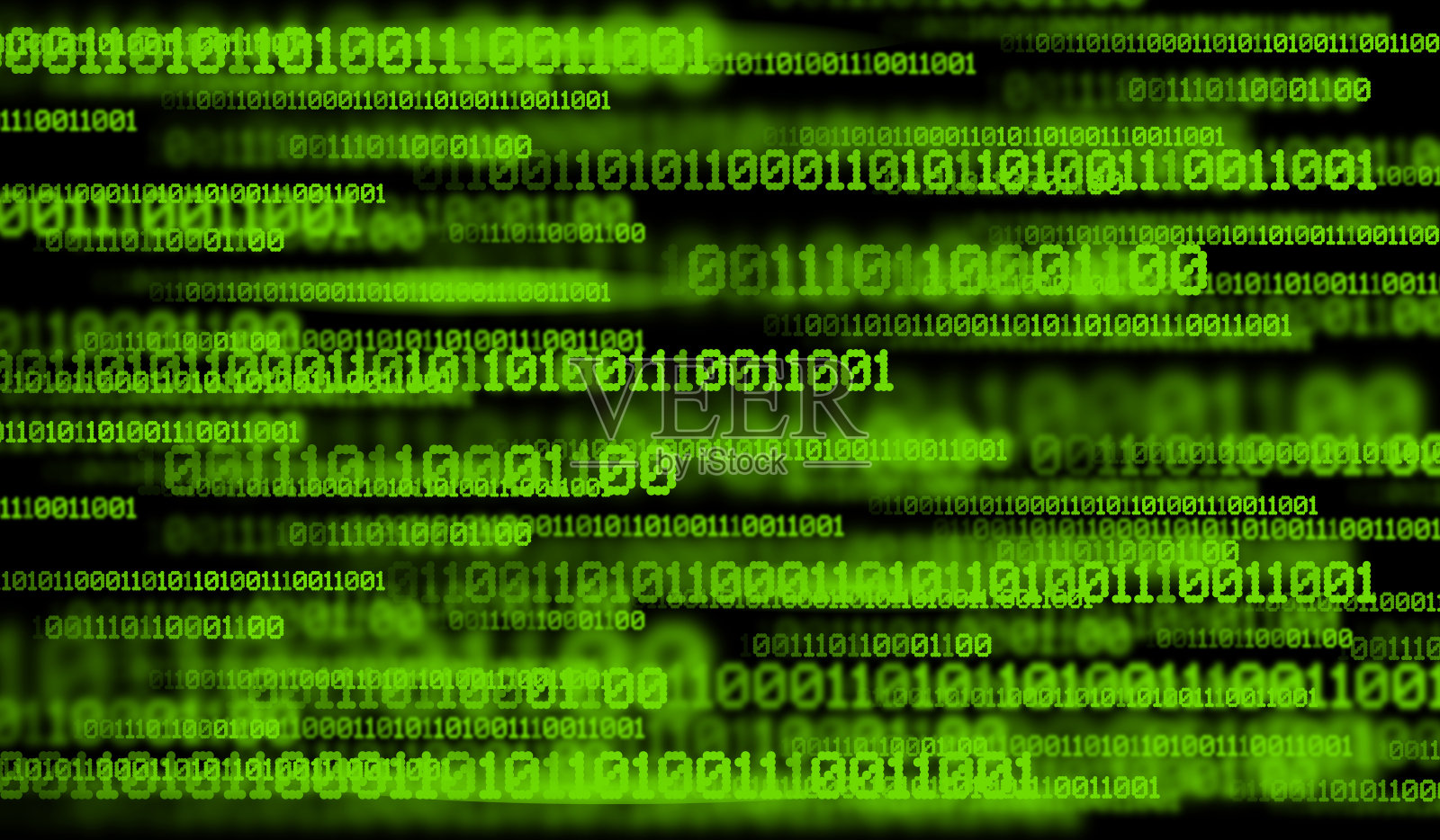 二进制代码插画图片素材