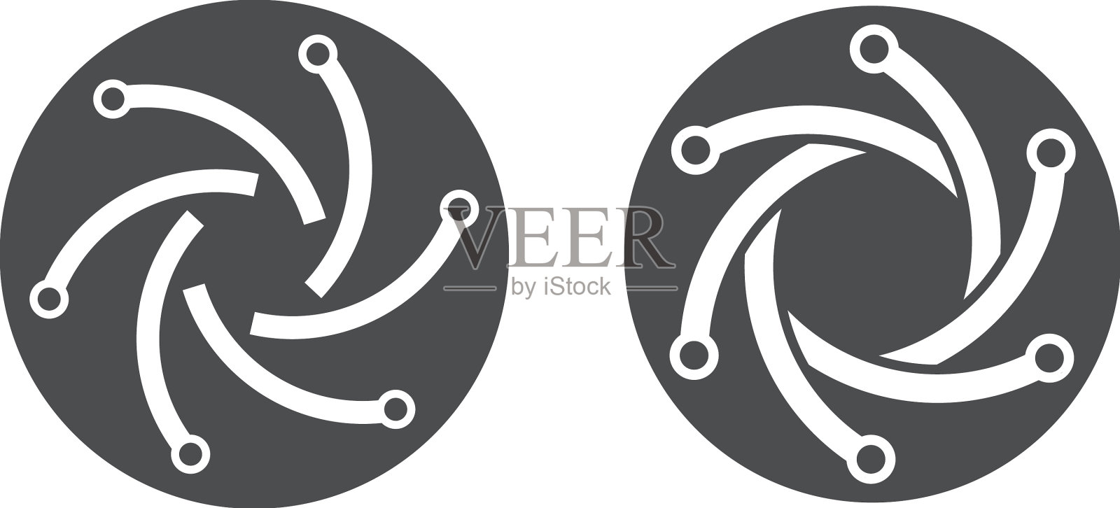 电路技术插画图片素材