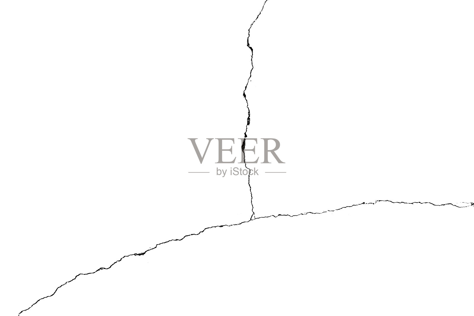 天然裂缝的背景。裂纹表面的矢量叠加纹理。一个彩色图形资源。插画图片素材