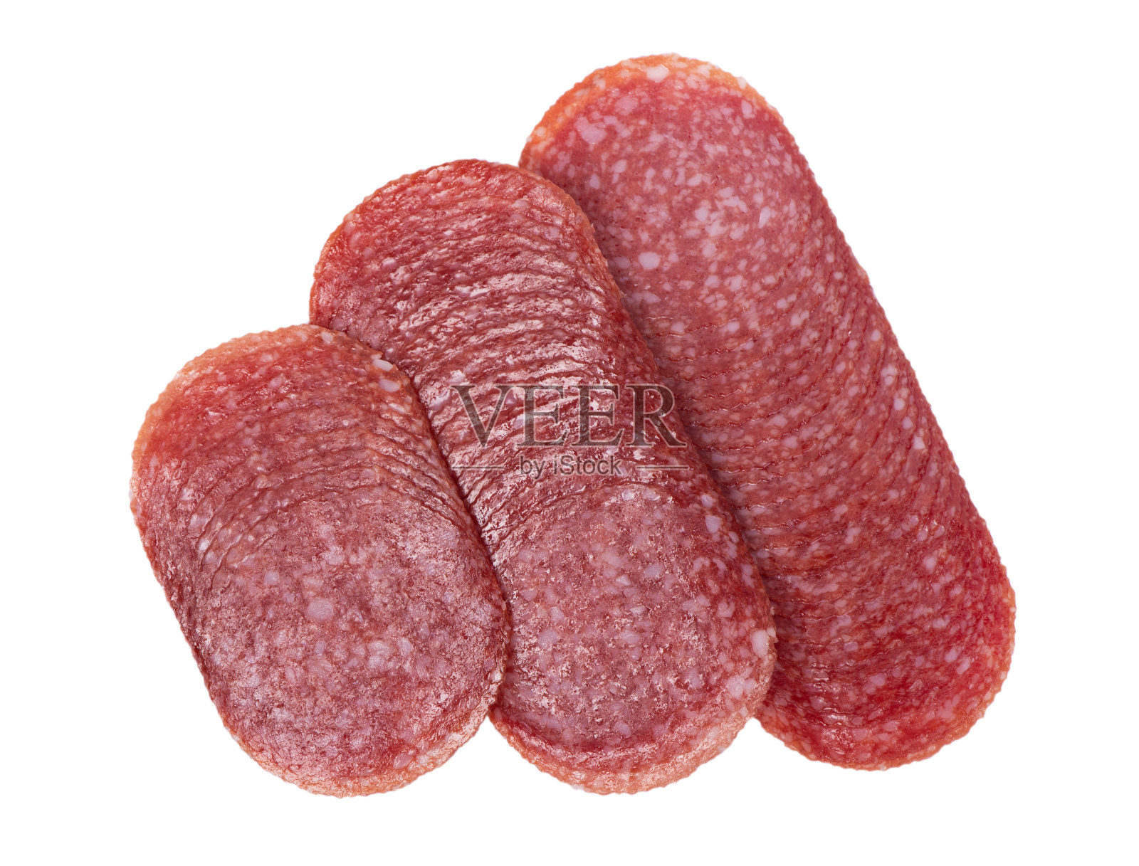 切片烟熏腊肠照片摄影图片