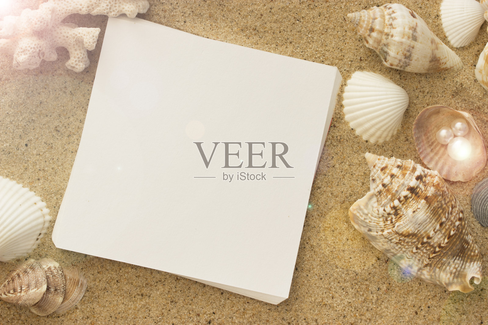 在海滩上放松照片摄影图片