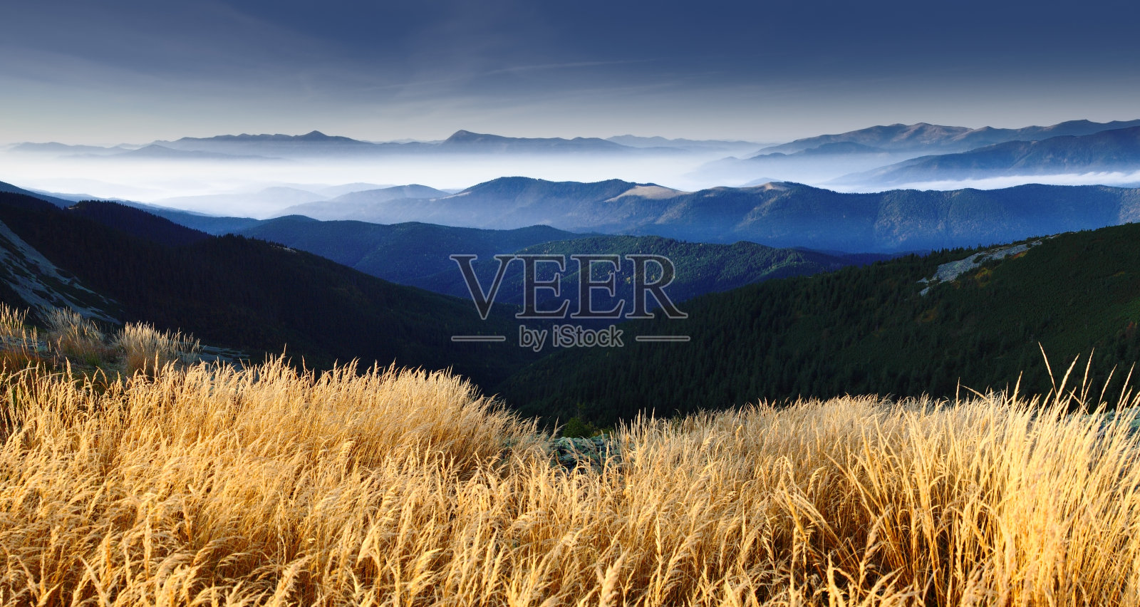 山秋天照片摄影图片