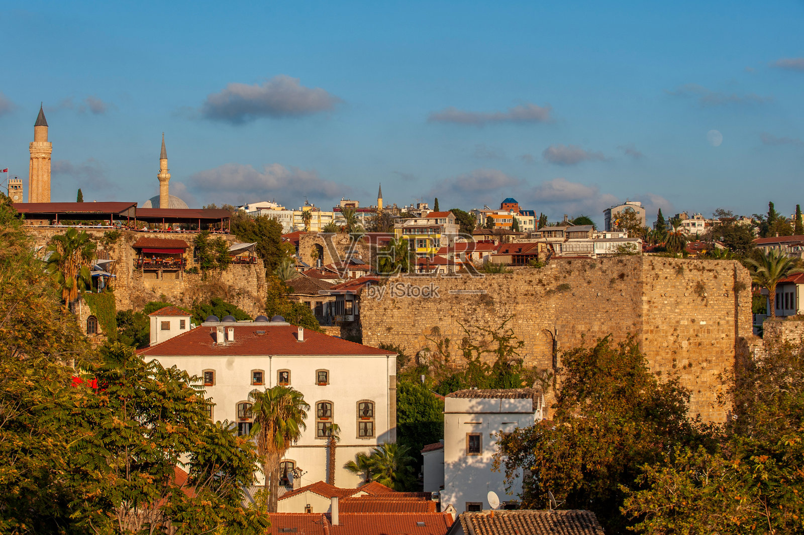 安塔利亚卡莱西港照片摄影图片