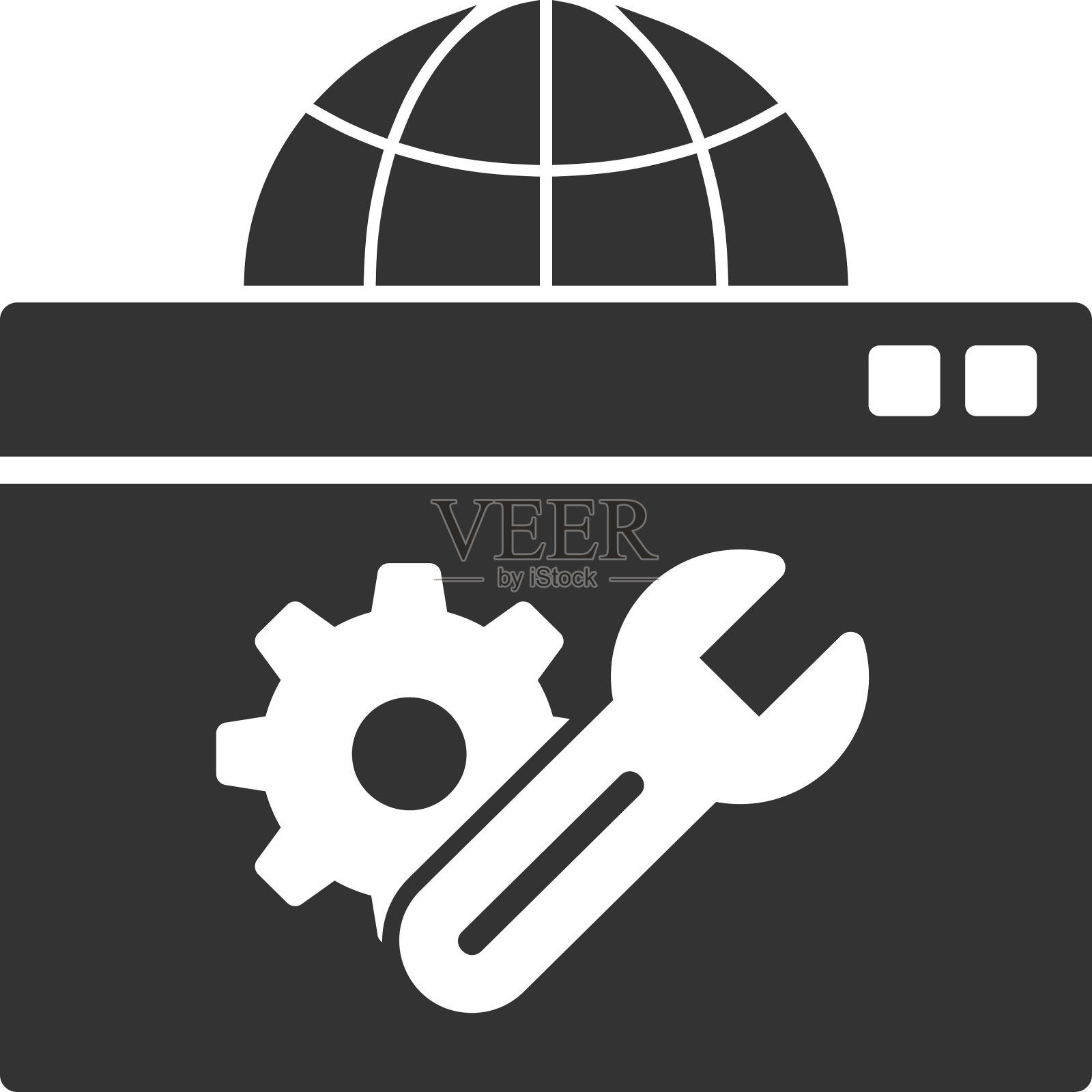 Web优化字形图标插画图片素材