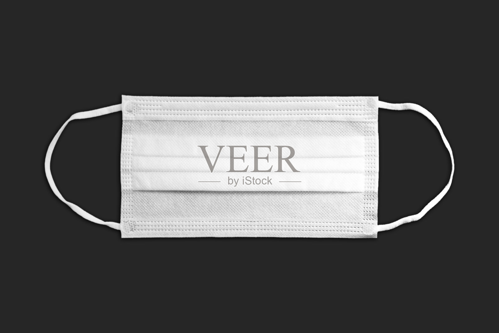 白色的口罩照片摄影图片