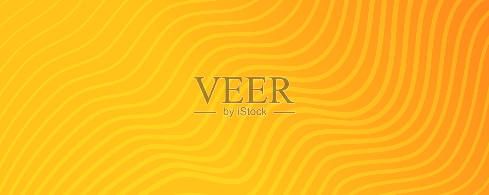 现代色彩梯度背景与波浪插画图片素材