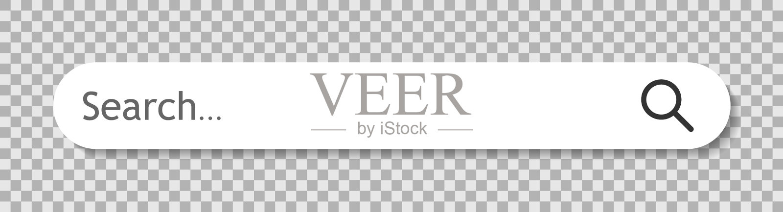 搜索栏模型搜索栏按钮带阴影设计模板素材