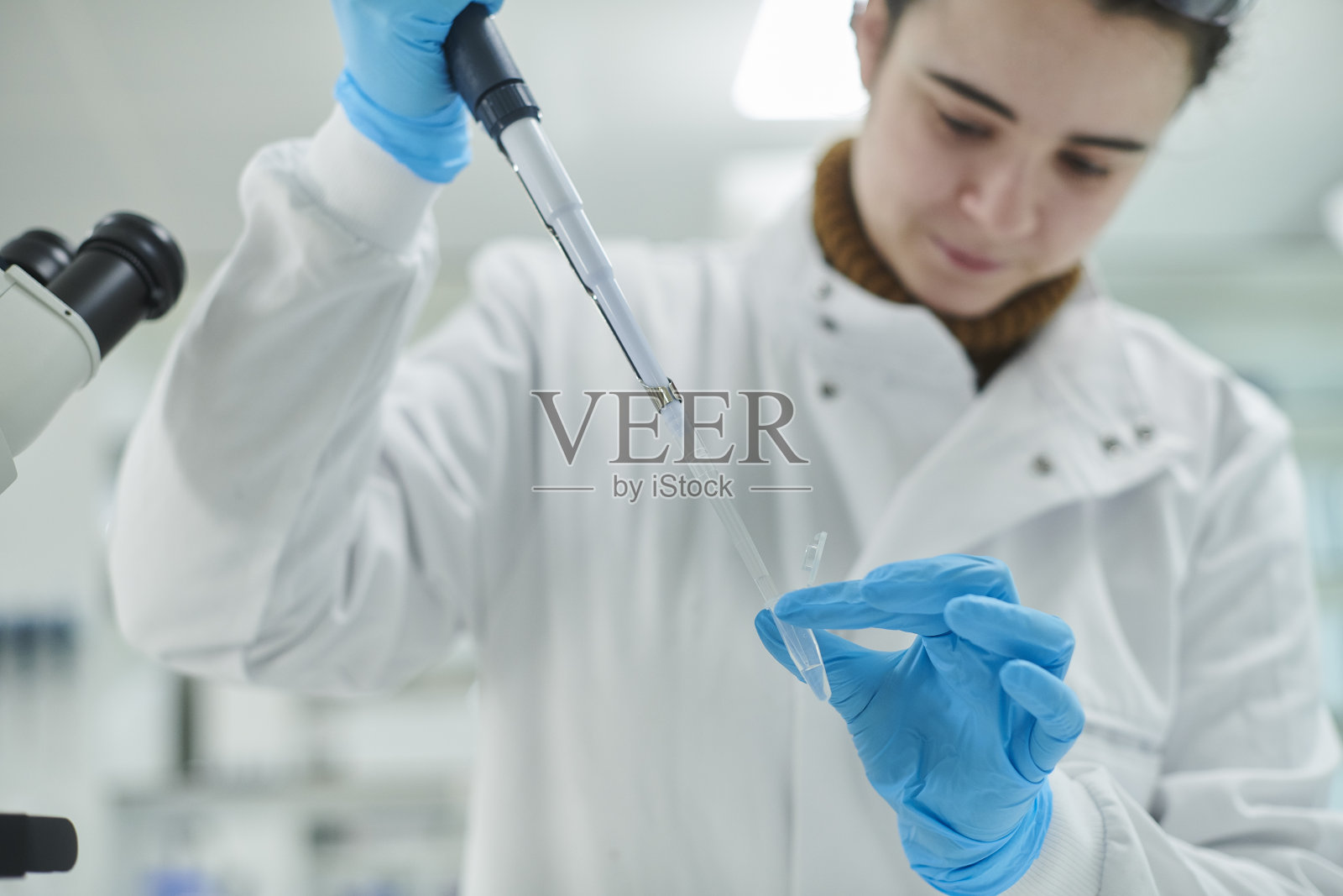 实验室吸管样品照片摄影图片