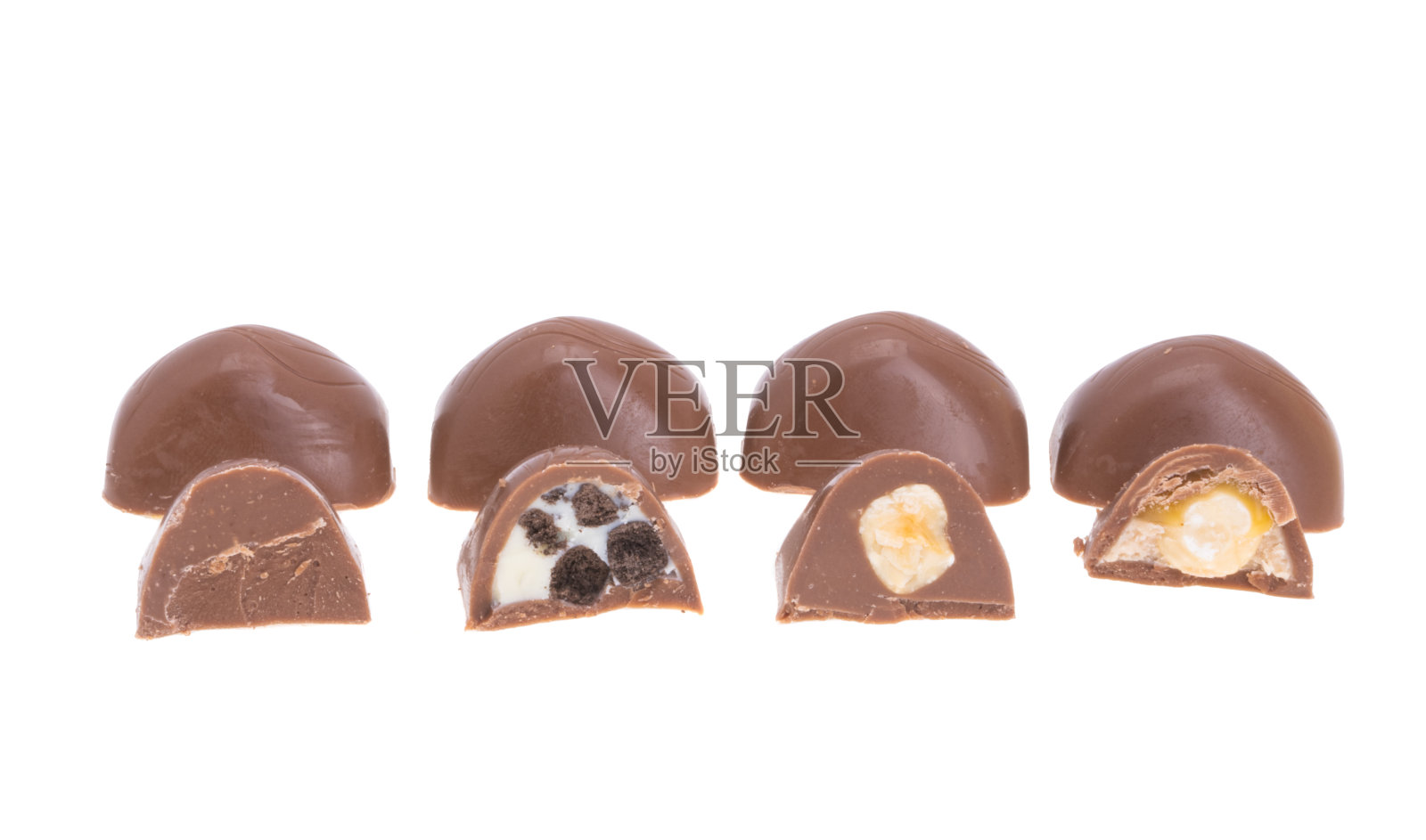 巧克力糖果孤立照片摄影图片