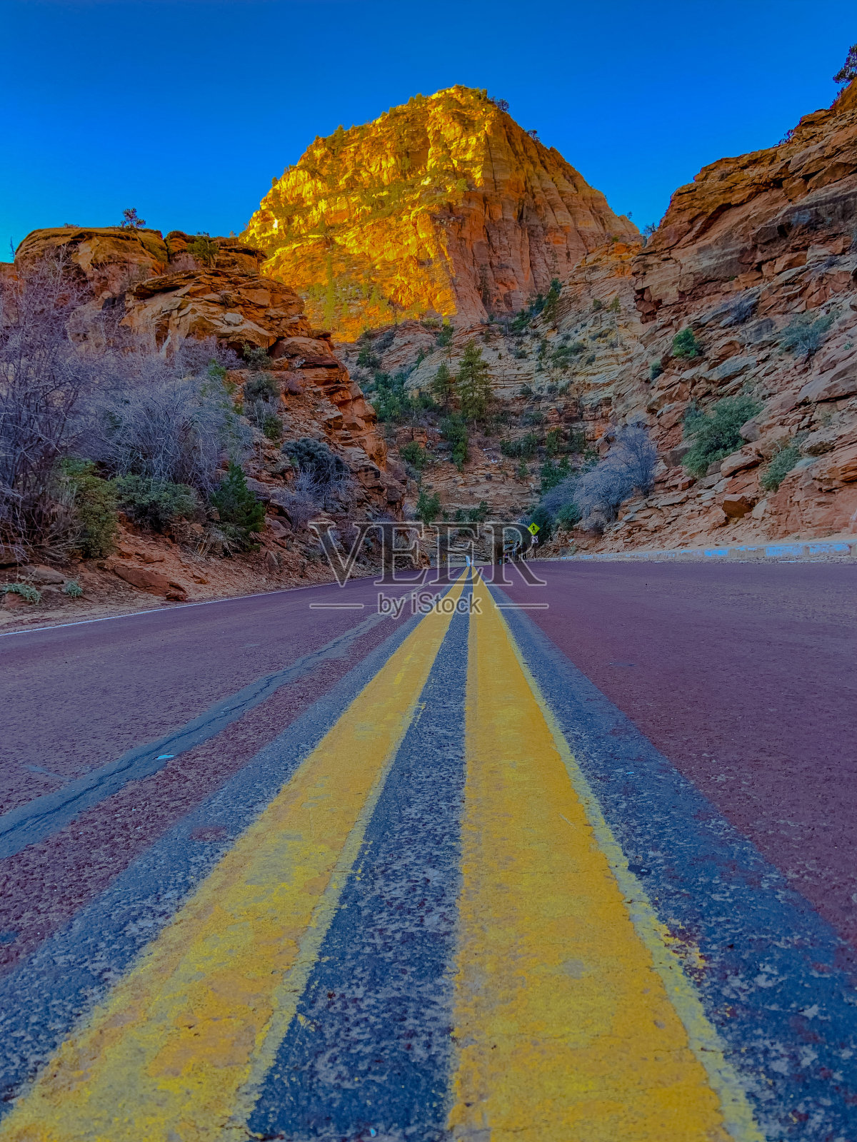 锡安国家公园的风景照片摄影图片