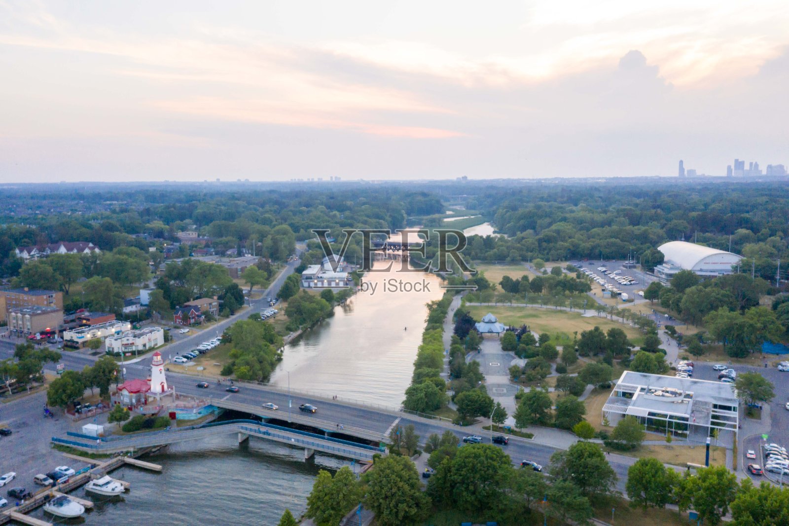 米西索加海滨照片摄影图片