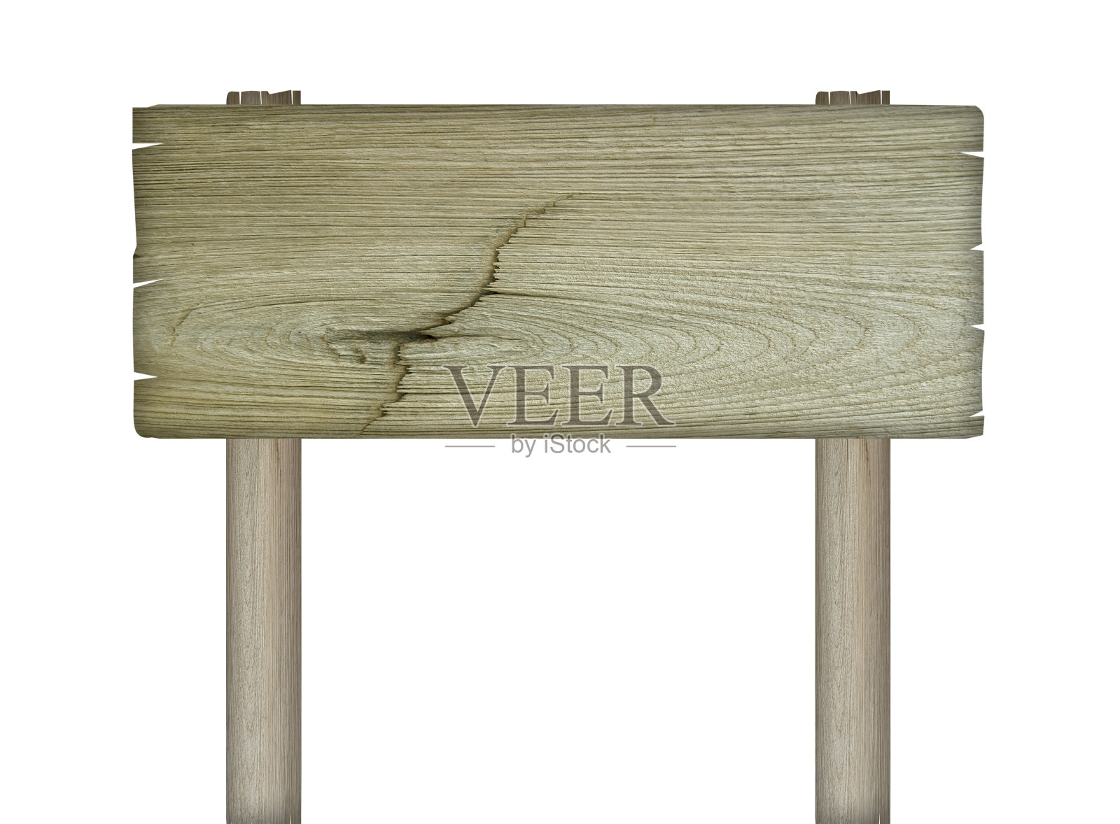 古老的木制标志孤立在白色背景上照片摄影图片