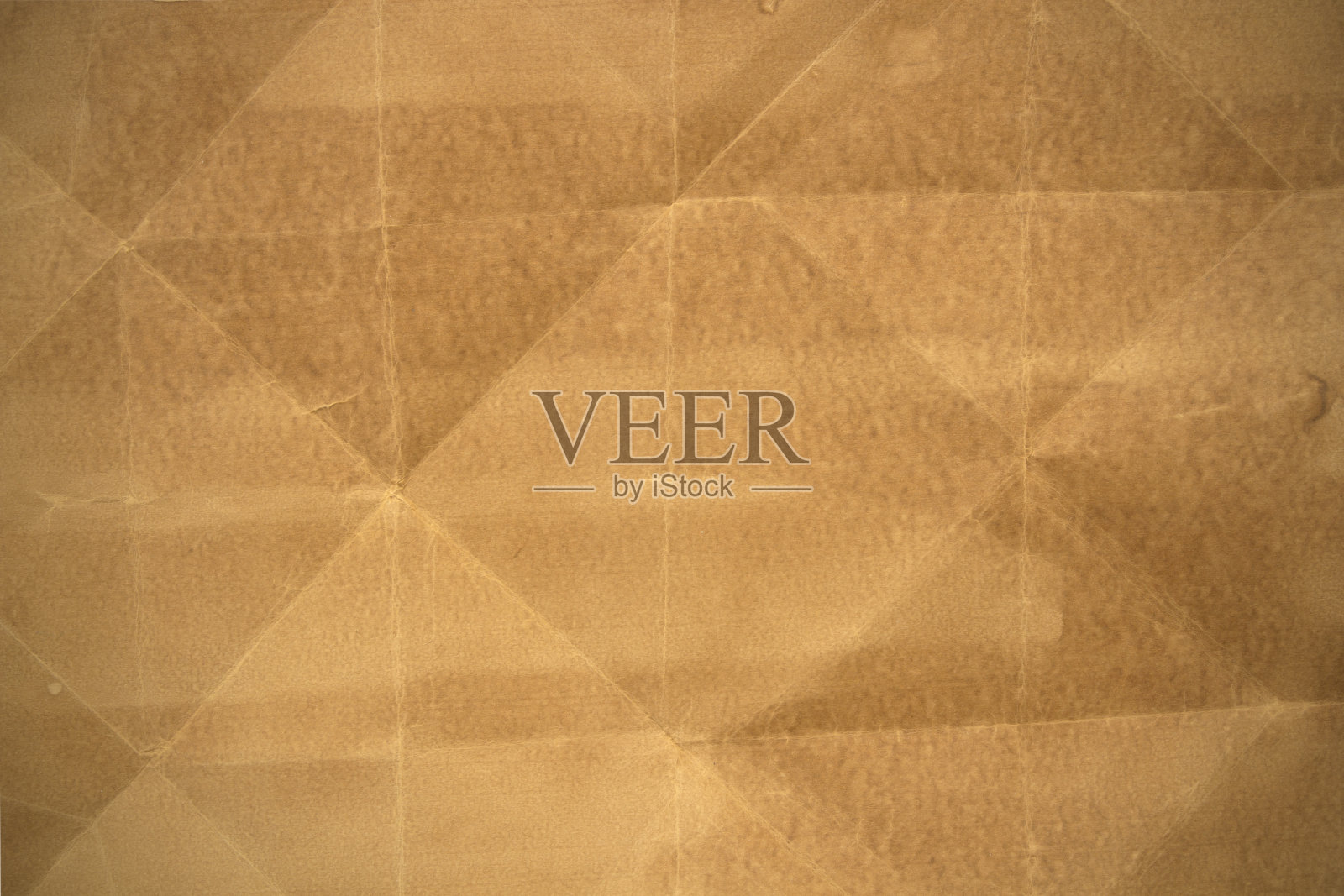 旧纸背景与复古褶皱。照片摄影图片