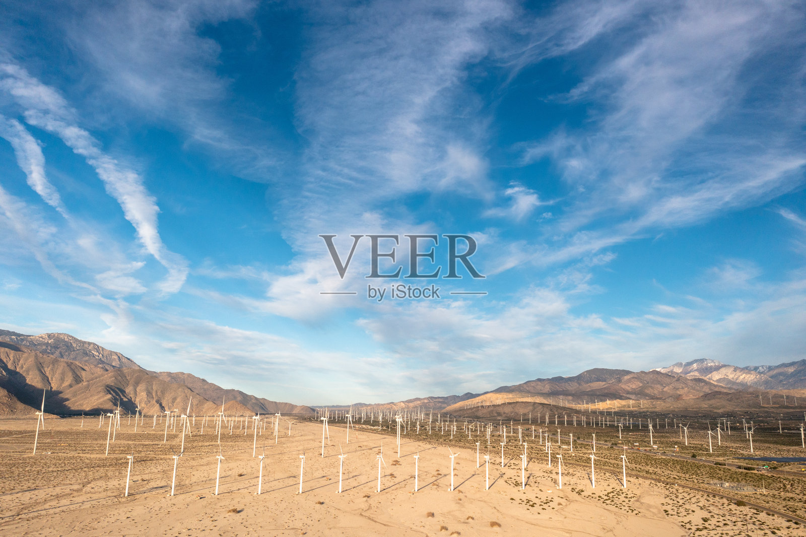 风车鸟瞰图照片摄影图片