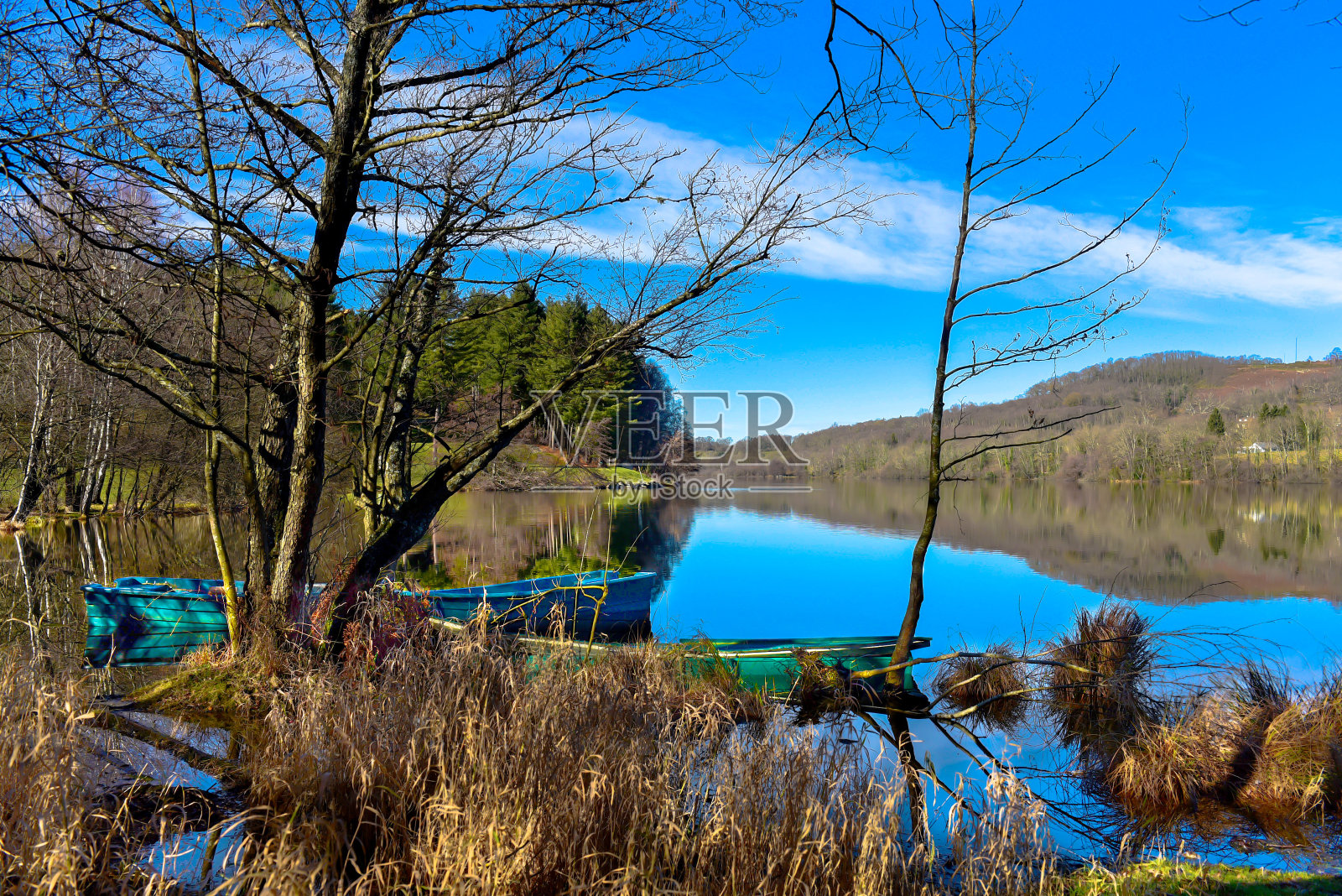 自然的镜子照片摄影图片