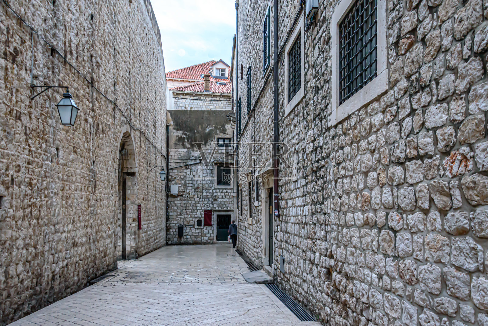 之间的墙照片摄影图片