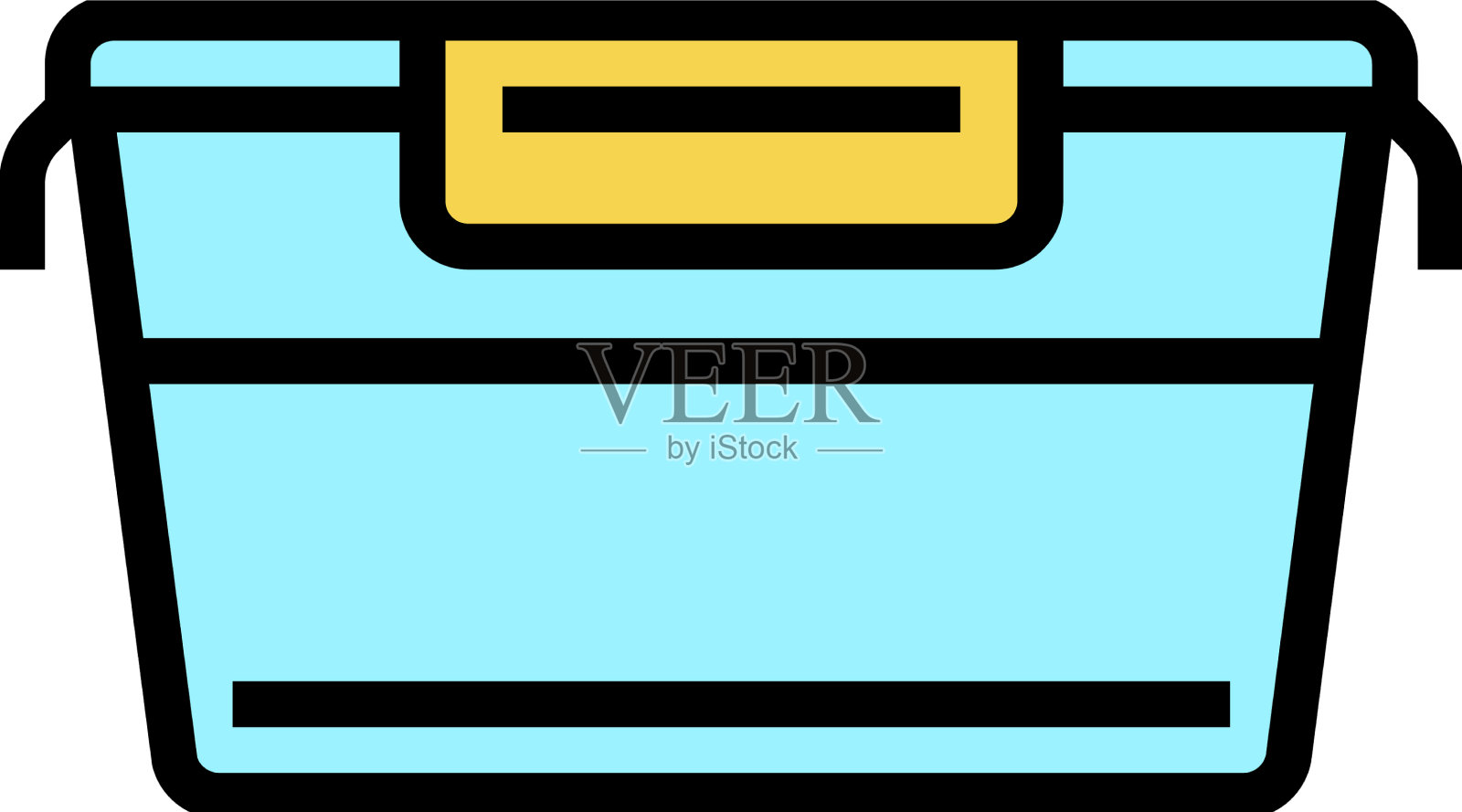 食品容器塑料颜色图标图标素材