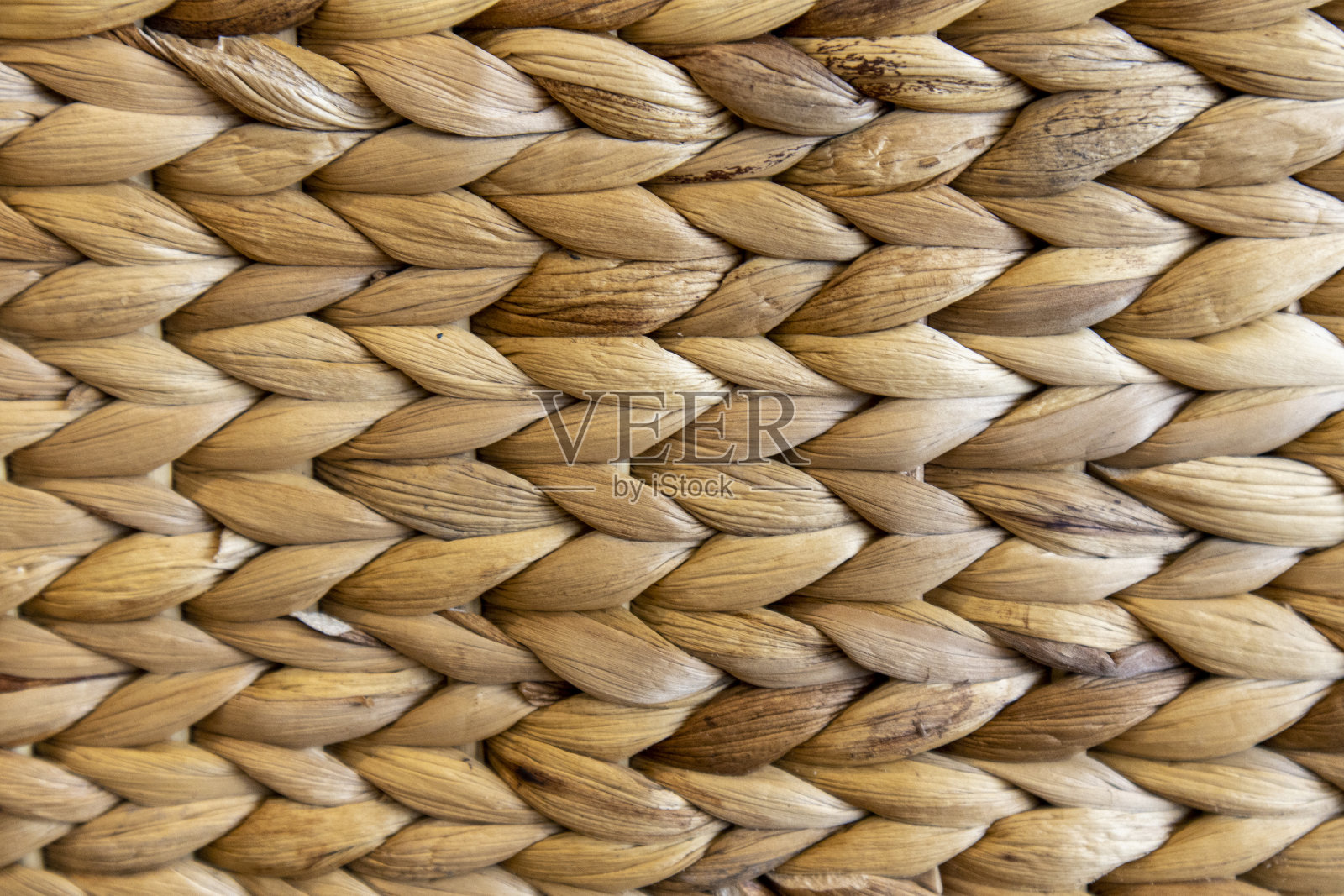 用于编织藤篮，一种形象的编织藤面材料照片摄影图片
