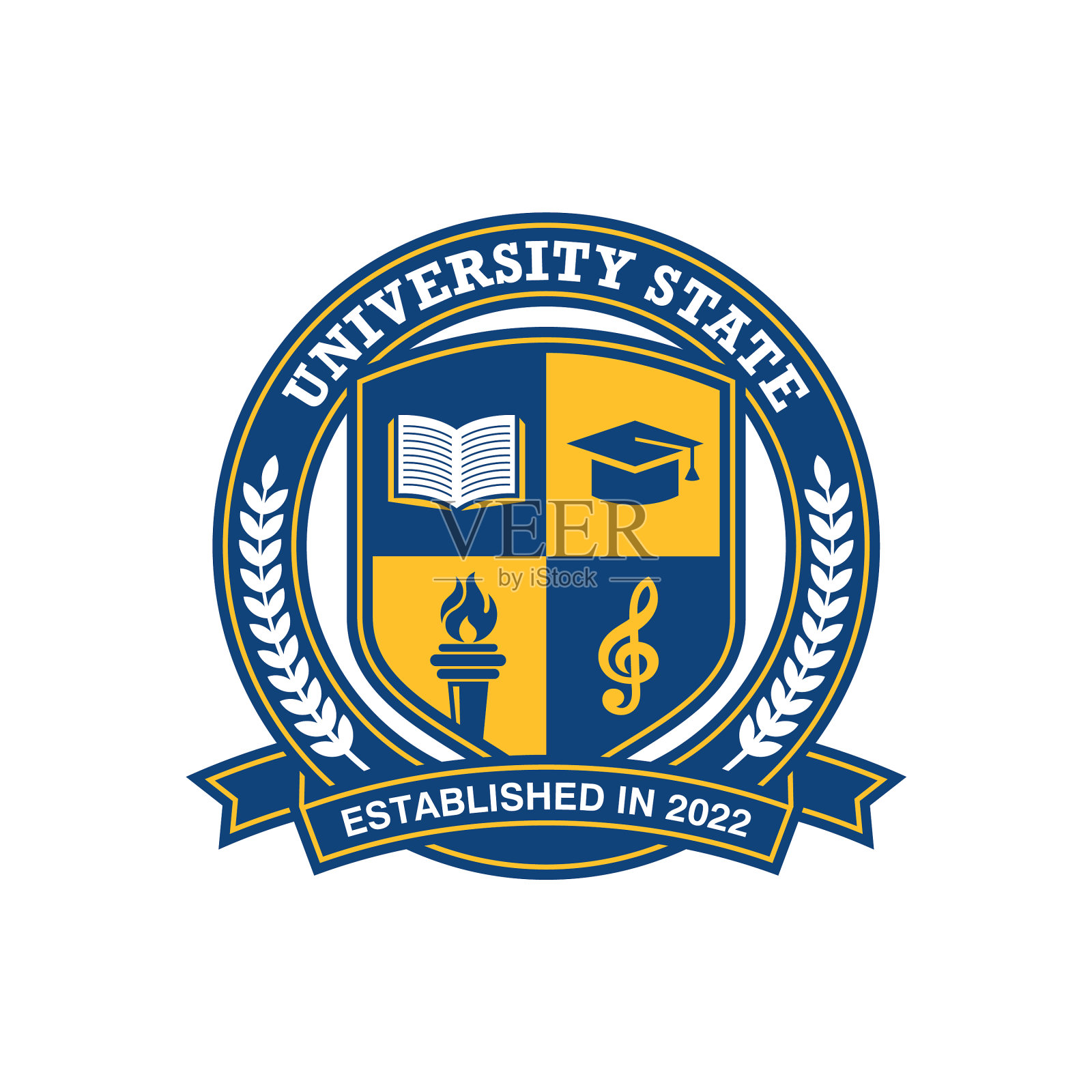 大学标志设计模板设计元素图片