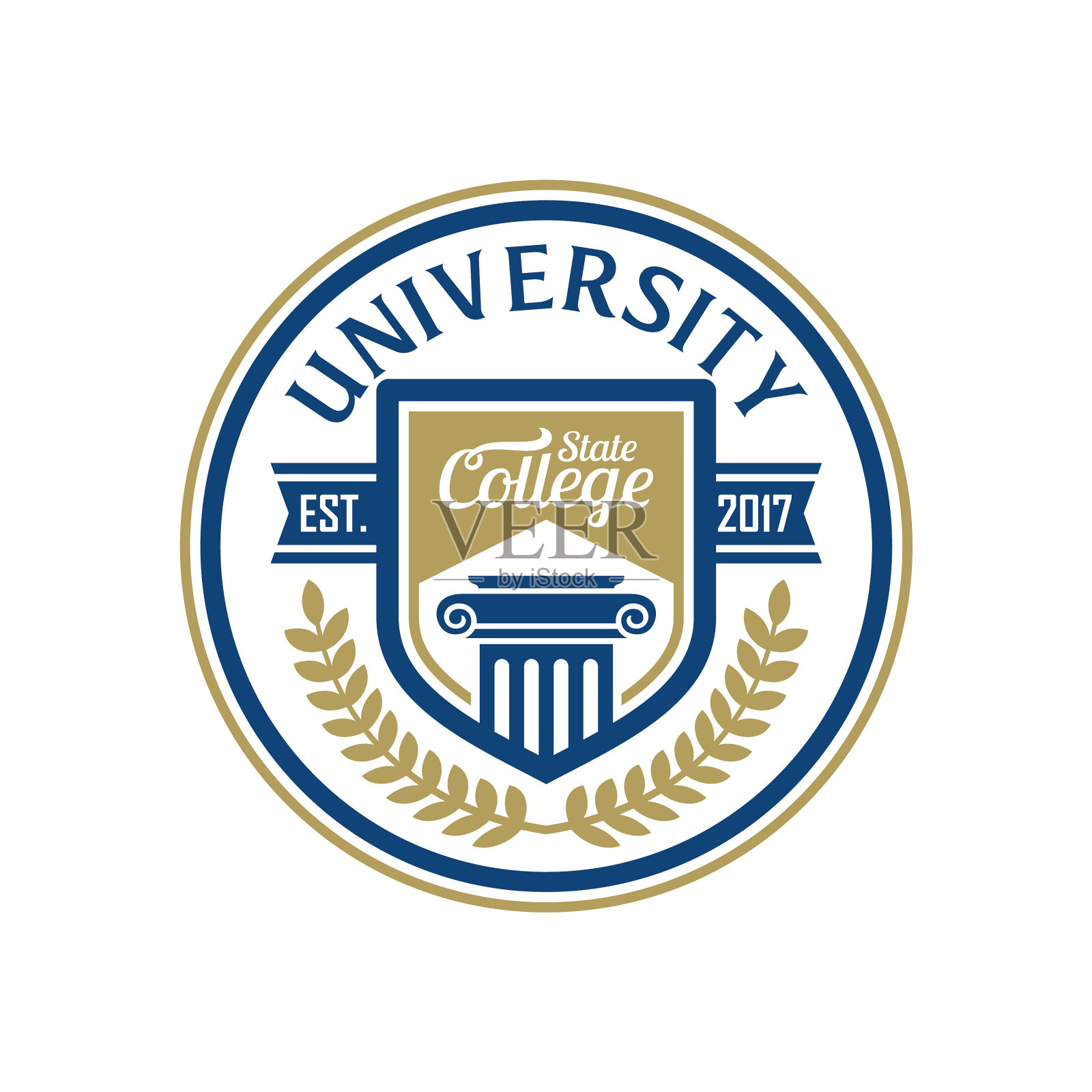 大学标志设计模板设计元素图片